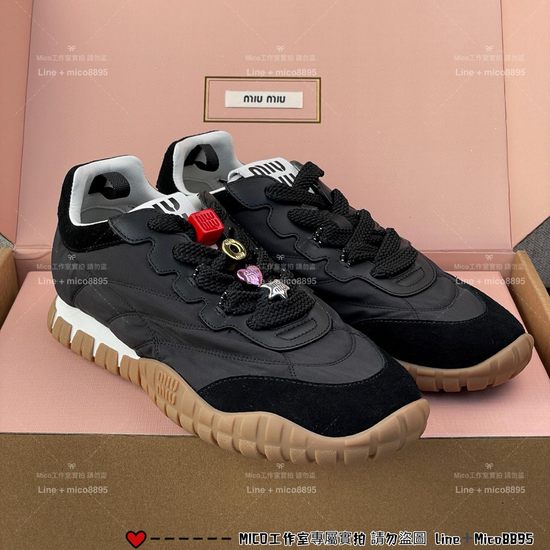 Miumiu x Lulu 聯名款 Tyre系列 復古休閒運動鞋 35-40