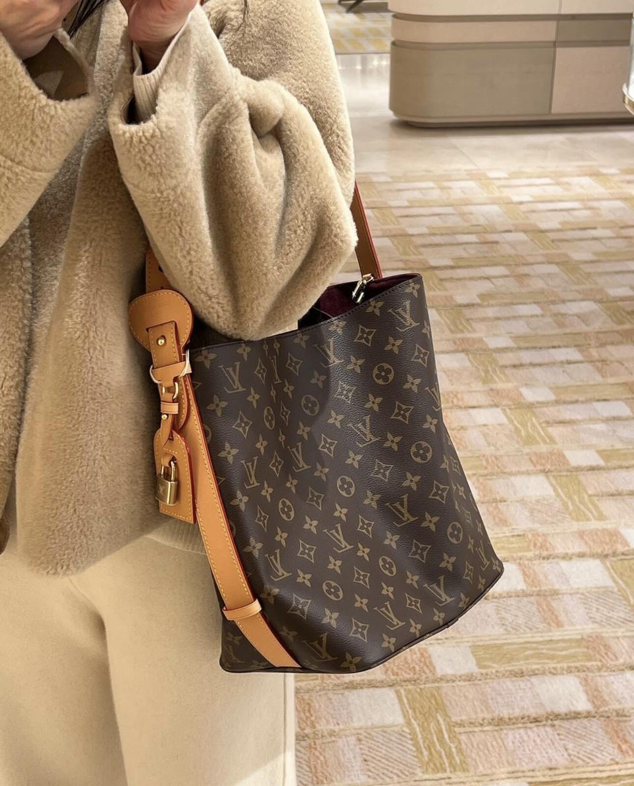 LV 老花款 ALL IN 大號手袋 M12926 水桶包/肩背包 26cm