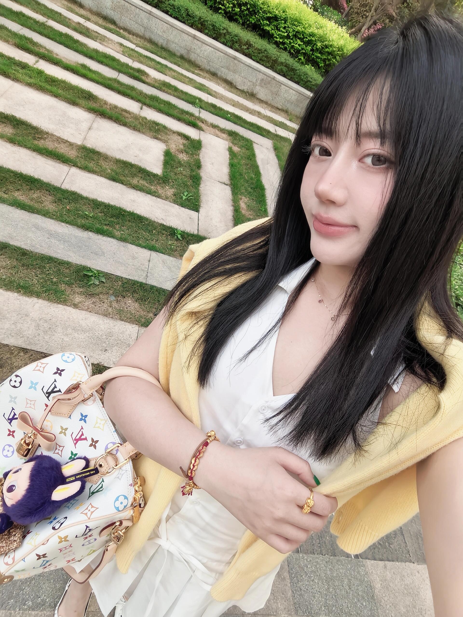 LV 村上隆聯名款 白三彩 x TM SPEEDY25 手袋M13085