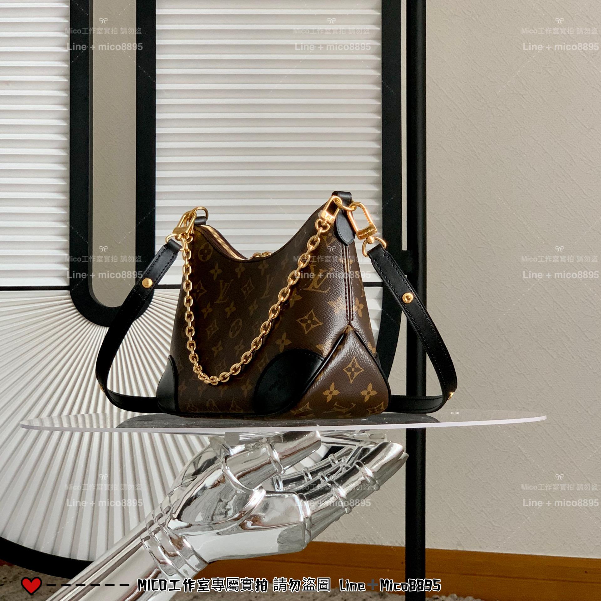 LV 黑牛角 法棍 Boulogne 手袋 M45831 牛角包 29cm