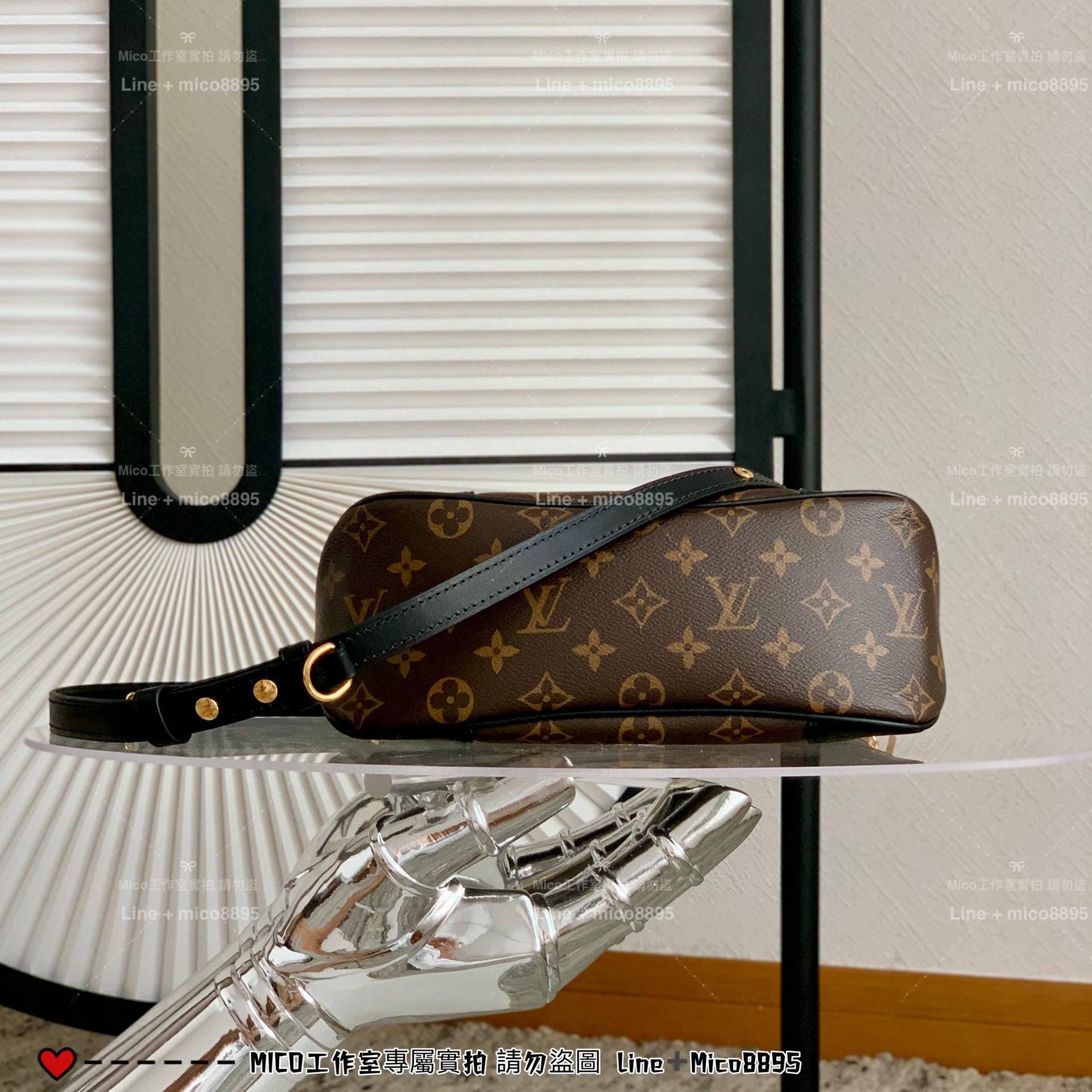 LV 黑牛角 法棍 Boulogne 手袋 M45831 牛角包 29cm