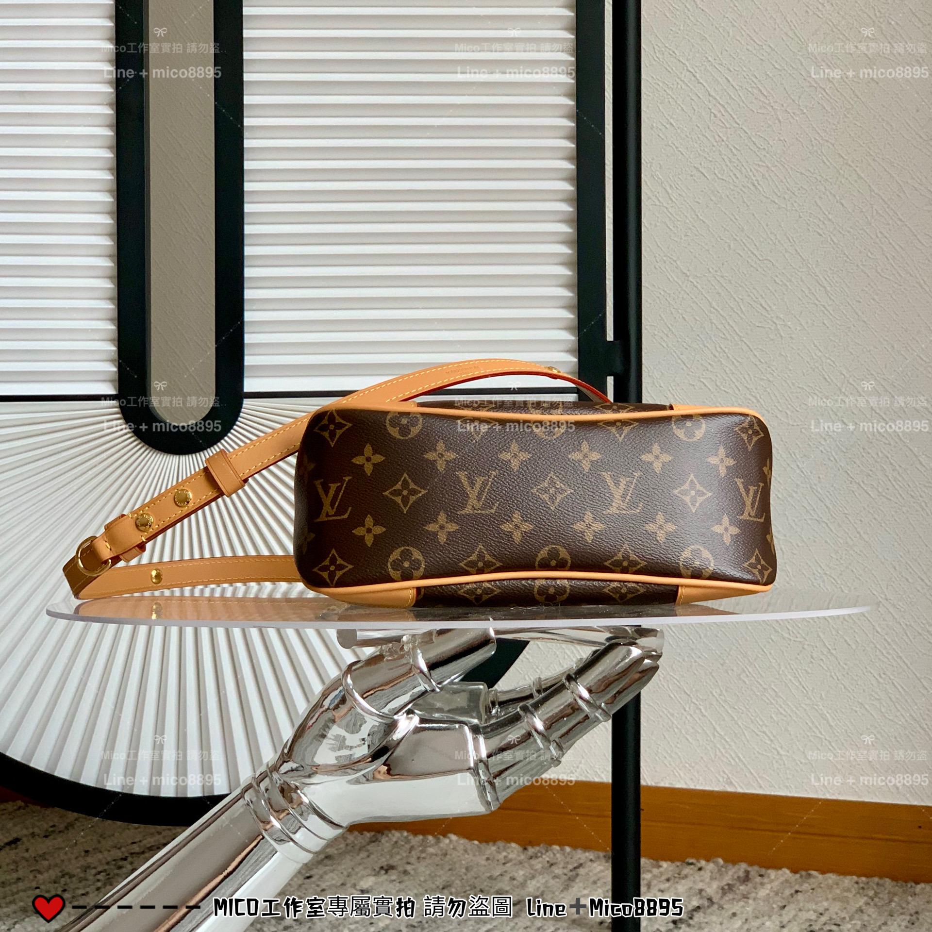 LV 焦糖色 法棍 Boulogne 手袋 M45832 牛角包 29cm
