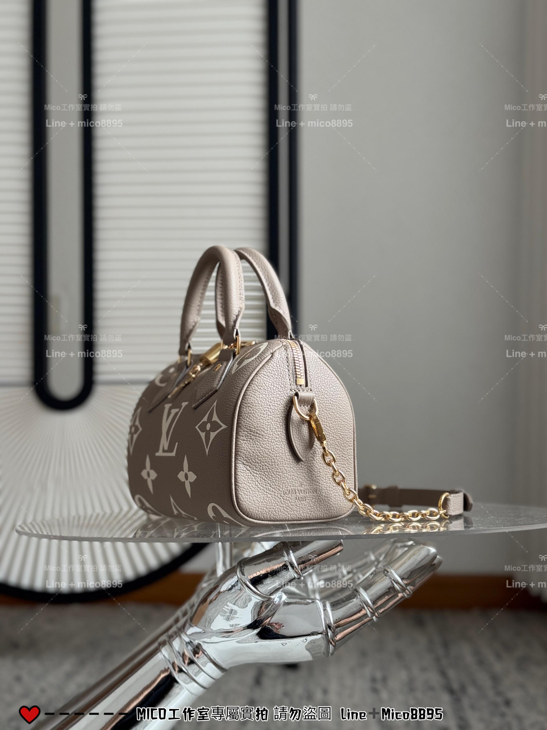 LV 鏈條款枕頭包 SPEEDY BANDOULIÈRE 20 手袋 M46575