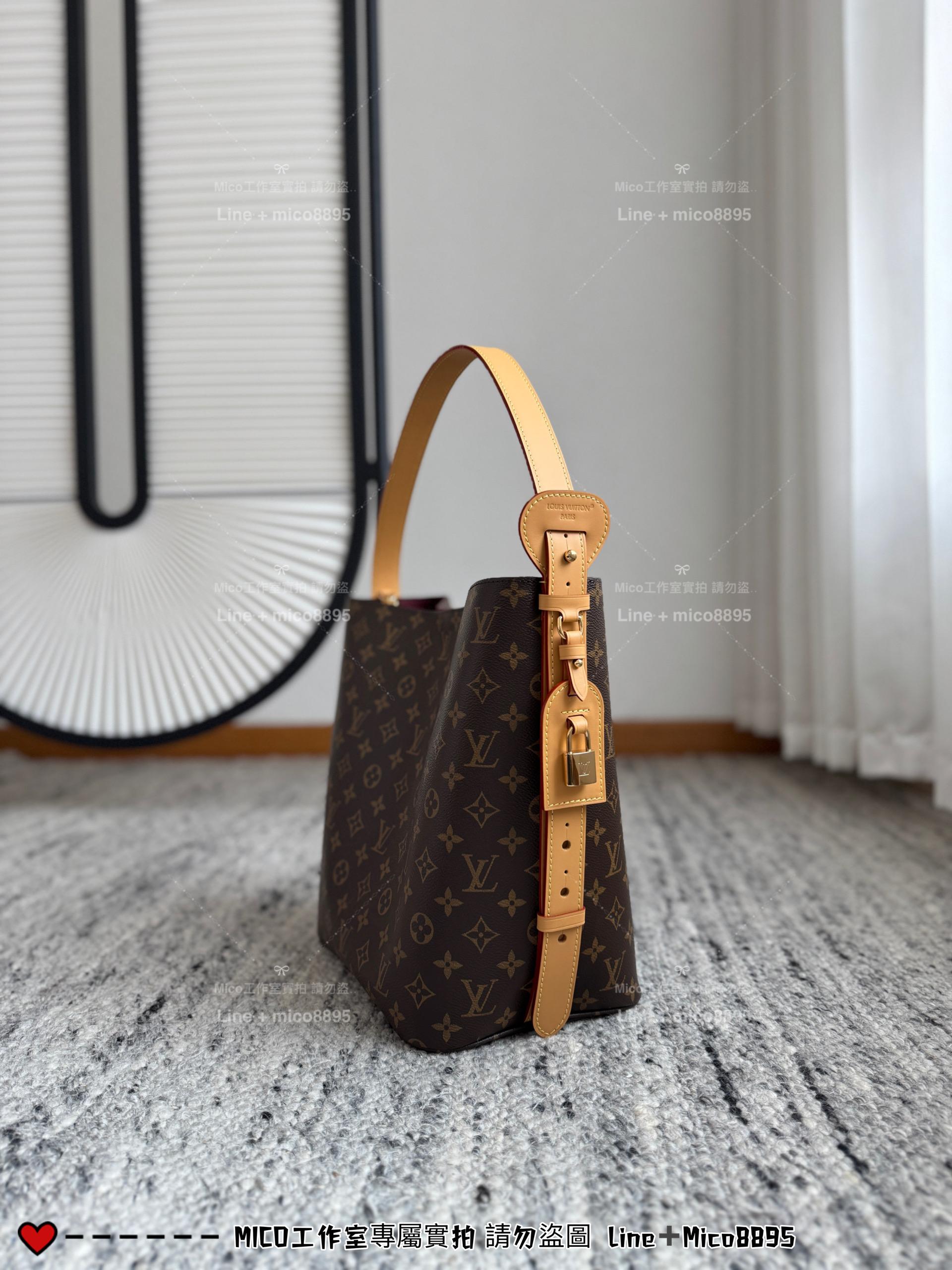 LV 老花款 ALL IN 大號手袋 M12926 水桶包/肩背包 26cm