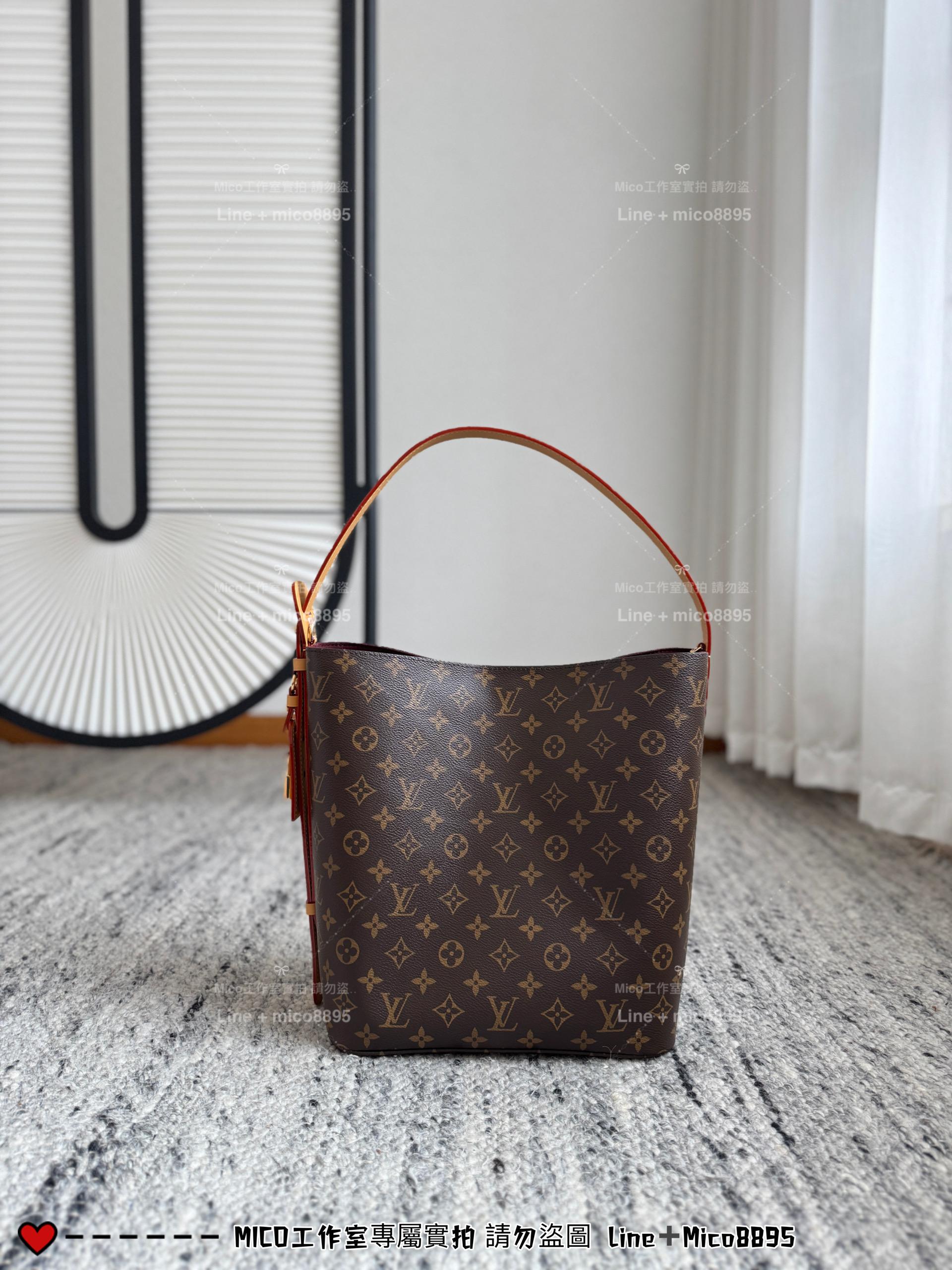 LV 老花款 ALL IN 大號手袋 M12926 水桶包/肩背包 26cm