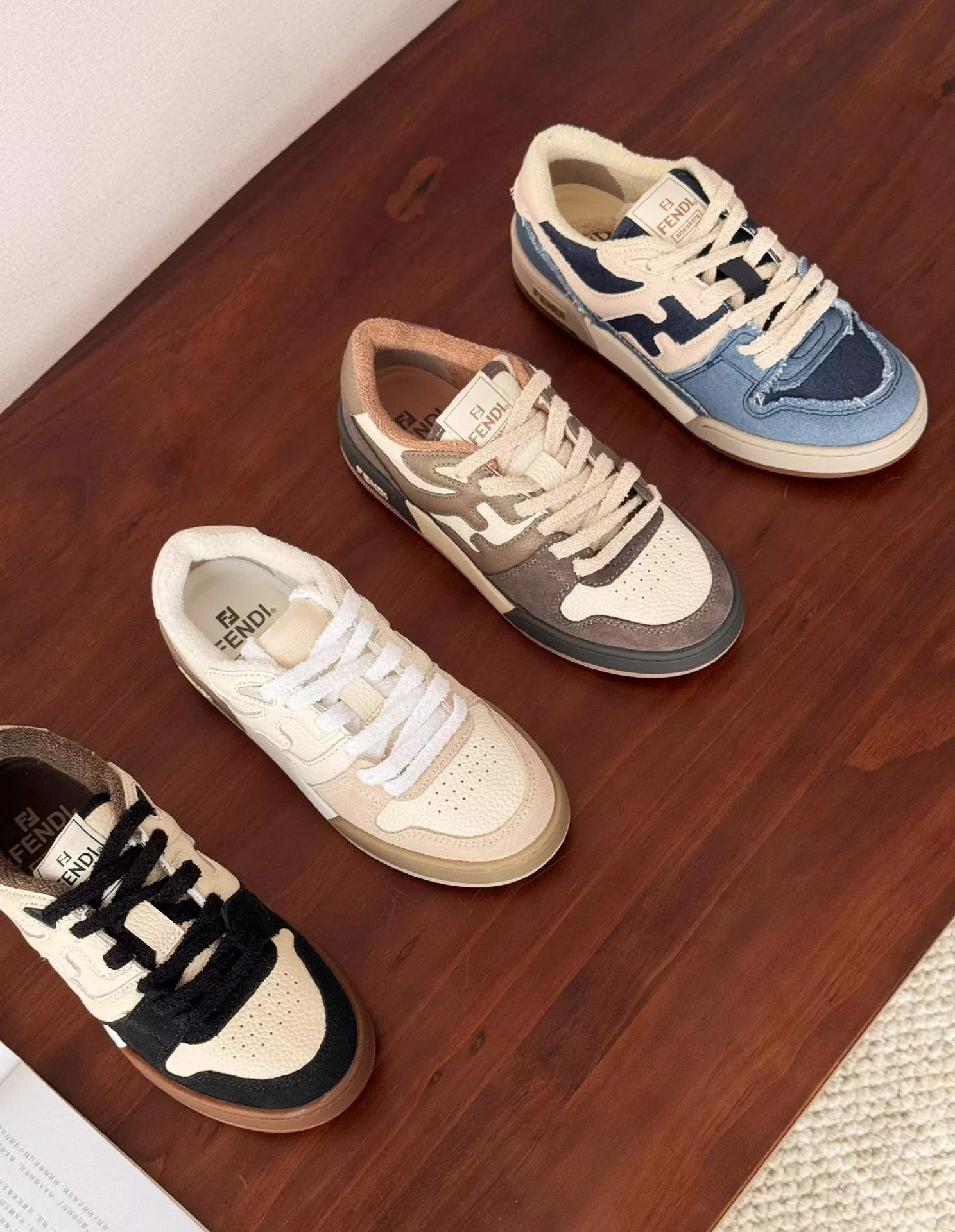 Fendi Match 系列時尚運動休閒鞋 女鞋 35-39