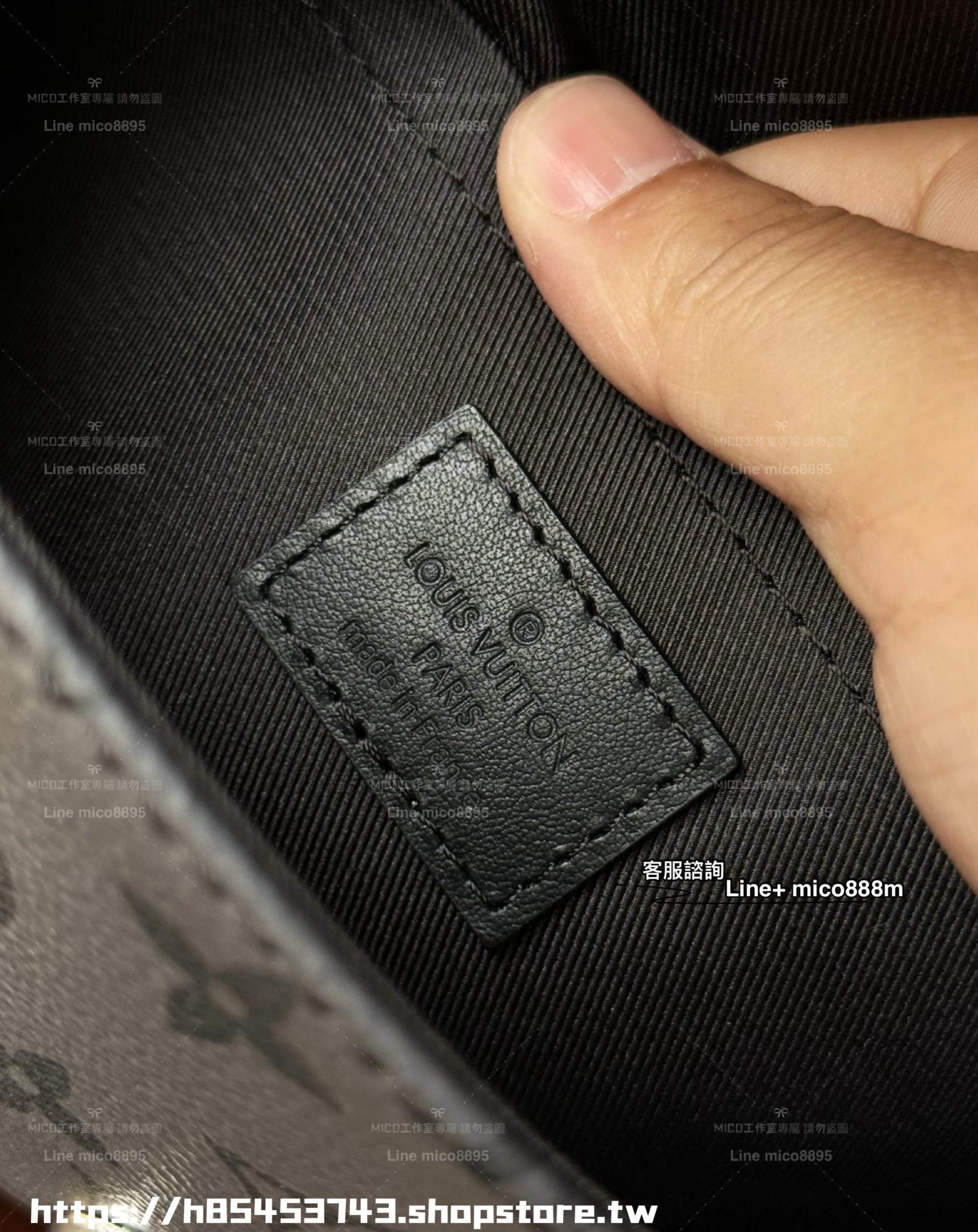 LV M12681 男士老花肩背包 Pulse Messenger 26cm