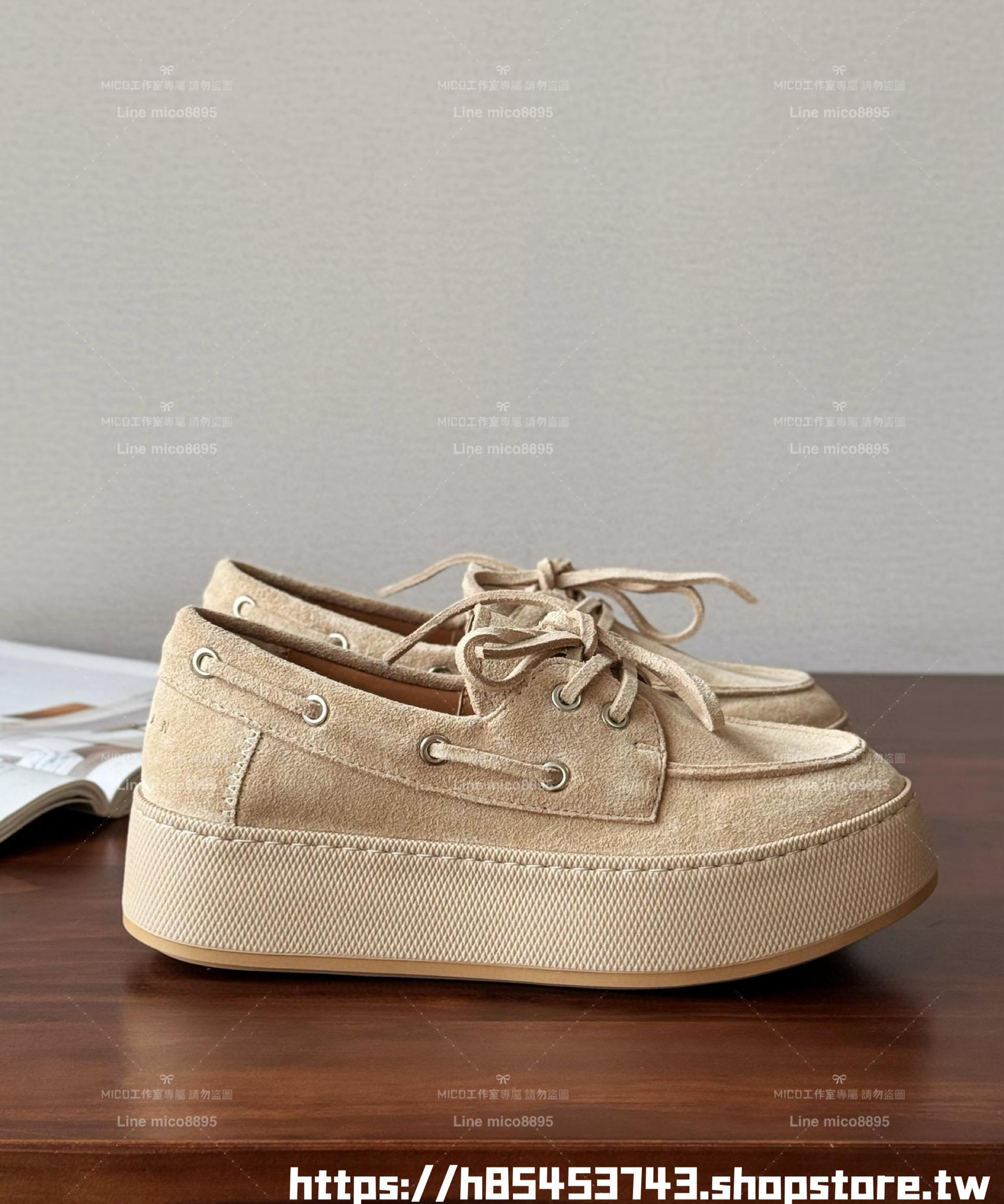 HOGAN 情侶新款 H-Wrap系列 H681綁帶樂福鞋/漁夫鞋 35-44