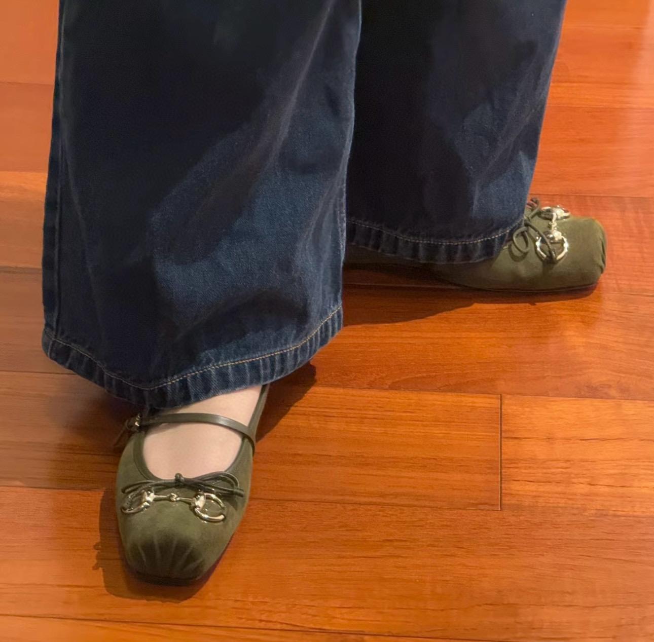 GUCCI 馬銜釦平底女士芭蕾舞鞋 娃娃鞋 35-40