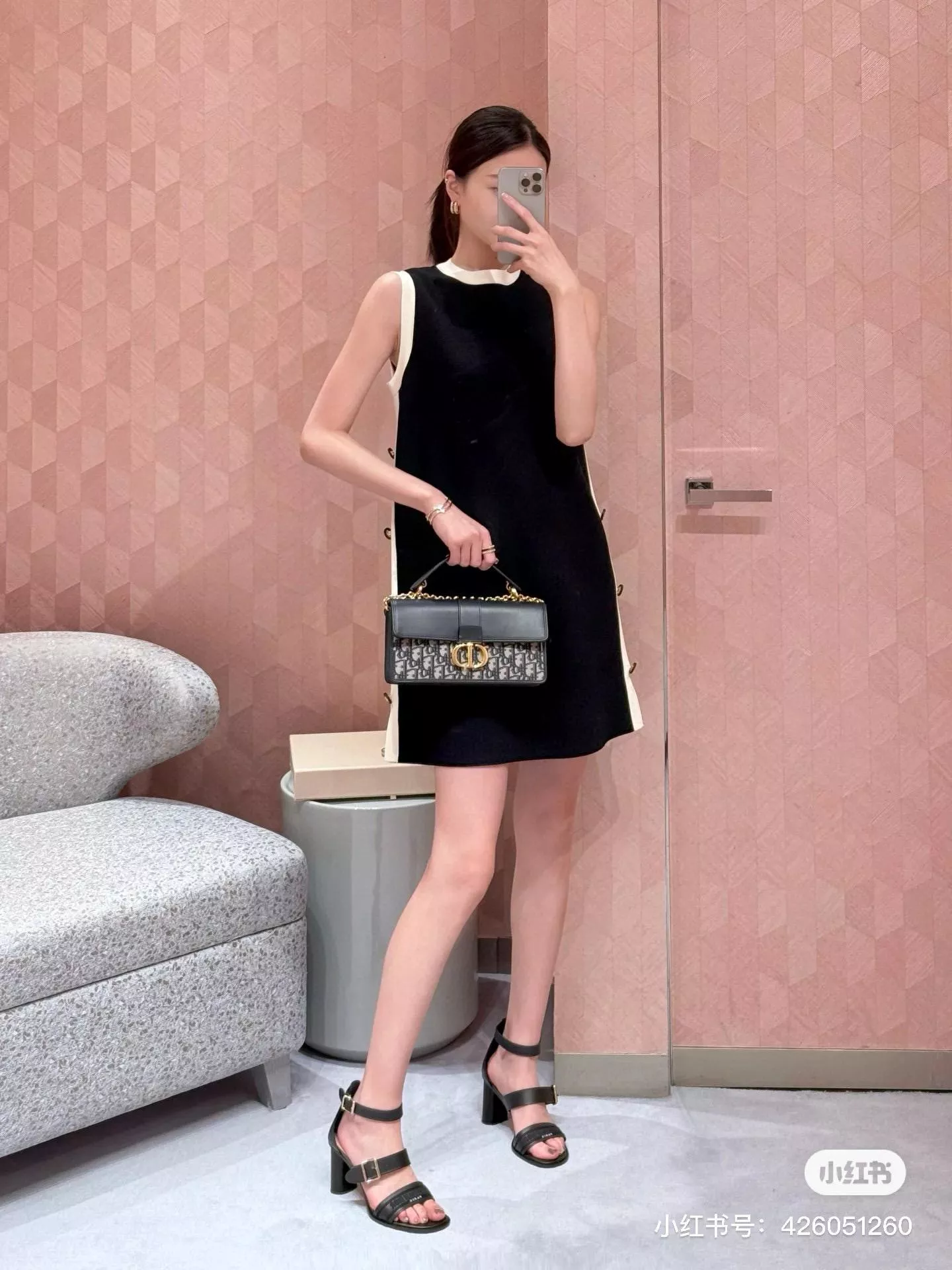 DIOR Dioriviera限定系列 無袖連衣裙 36.38.40