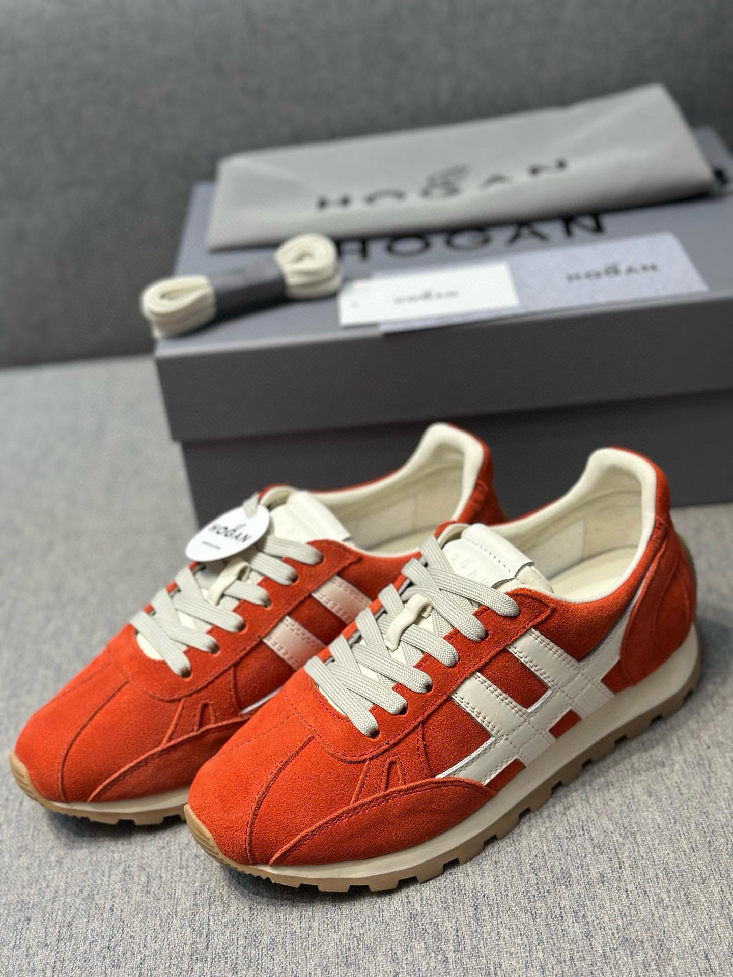 檀健次同款  HOGAN 春夏新品 86er系列 H671女士運動休閒鞋  底厚4cm