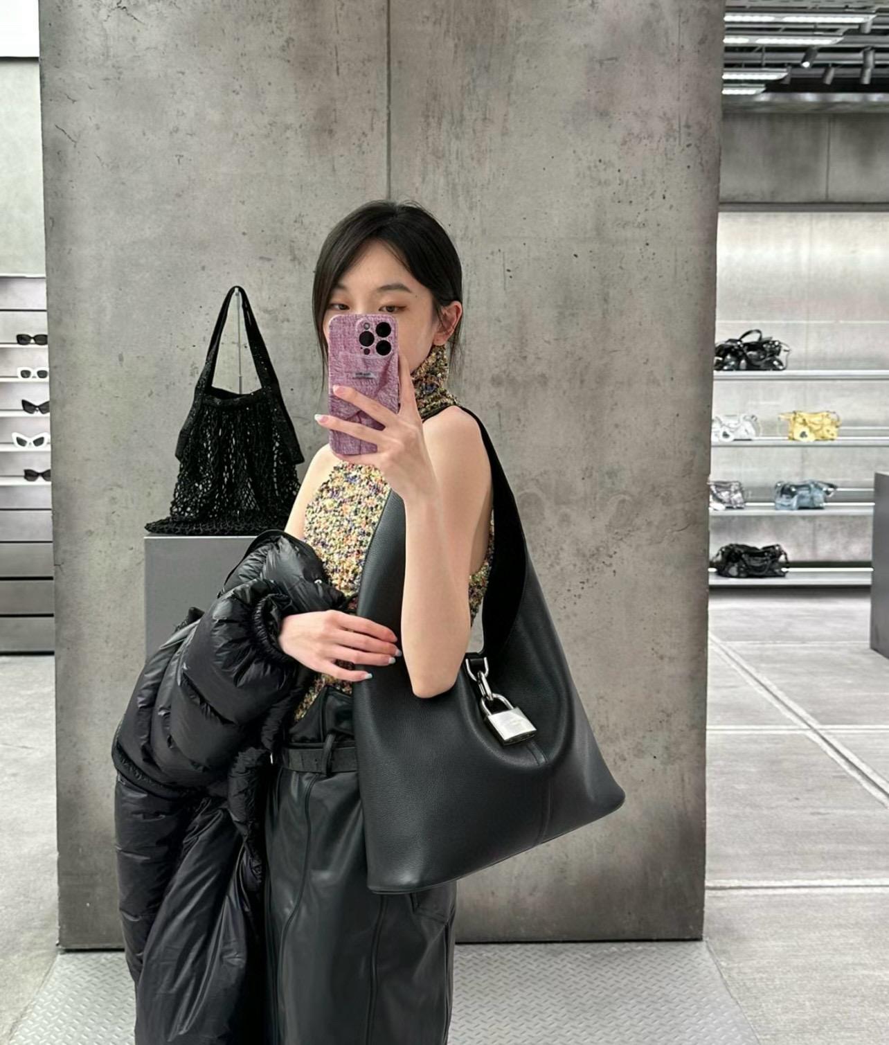 Balenciaga 大號 locker hobo 鎖頭包/HOBO包 35cm