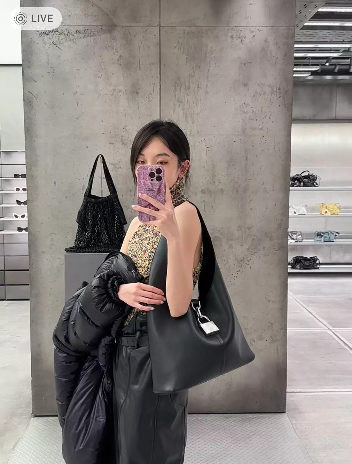 Balenciaga 大號 locker hobo 鎖頭包/HOBO包 35cm