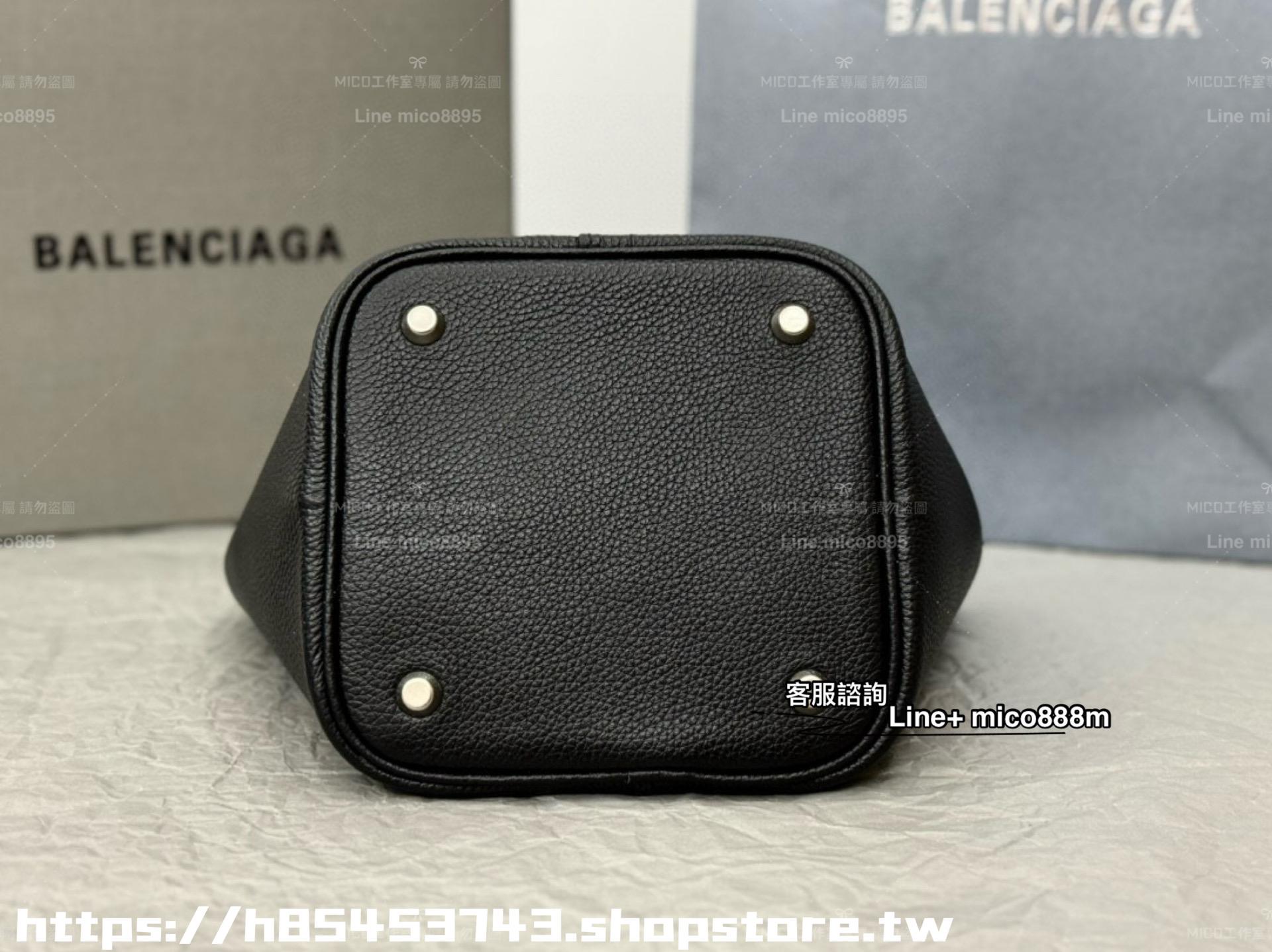 Balenciaga locker hobo 鎖頭菜籃子包 附肩帶🉑斜挎 23cm