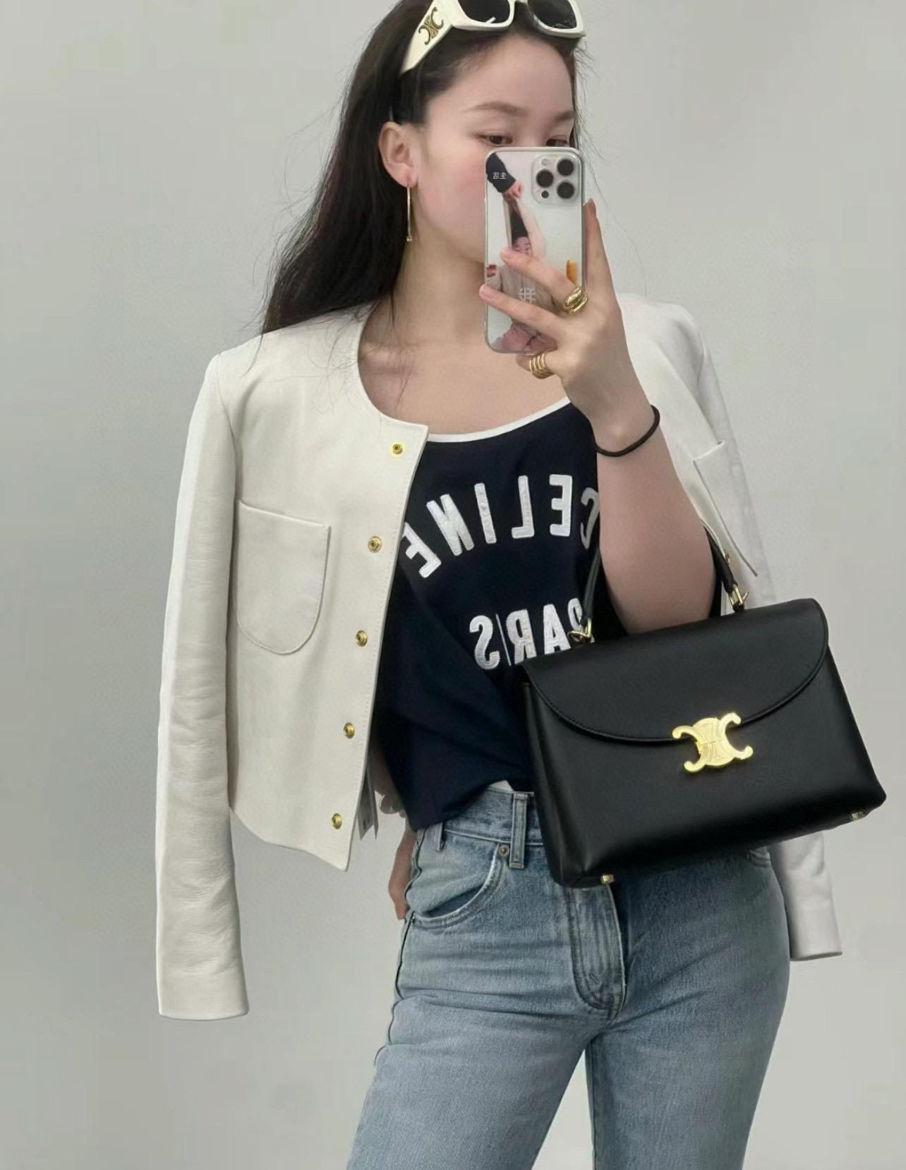 CELINE 大號 NiNo 可背可拎的學院派 25cm 四個色