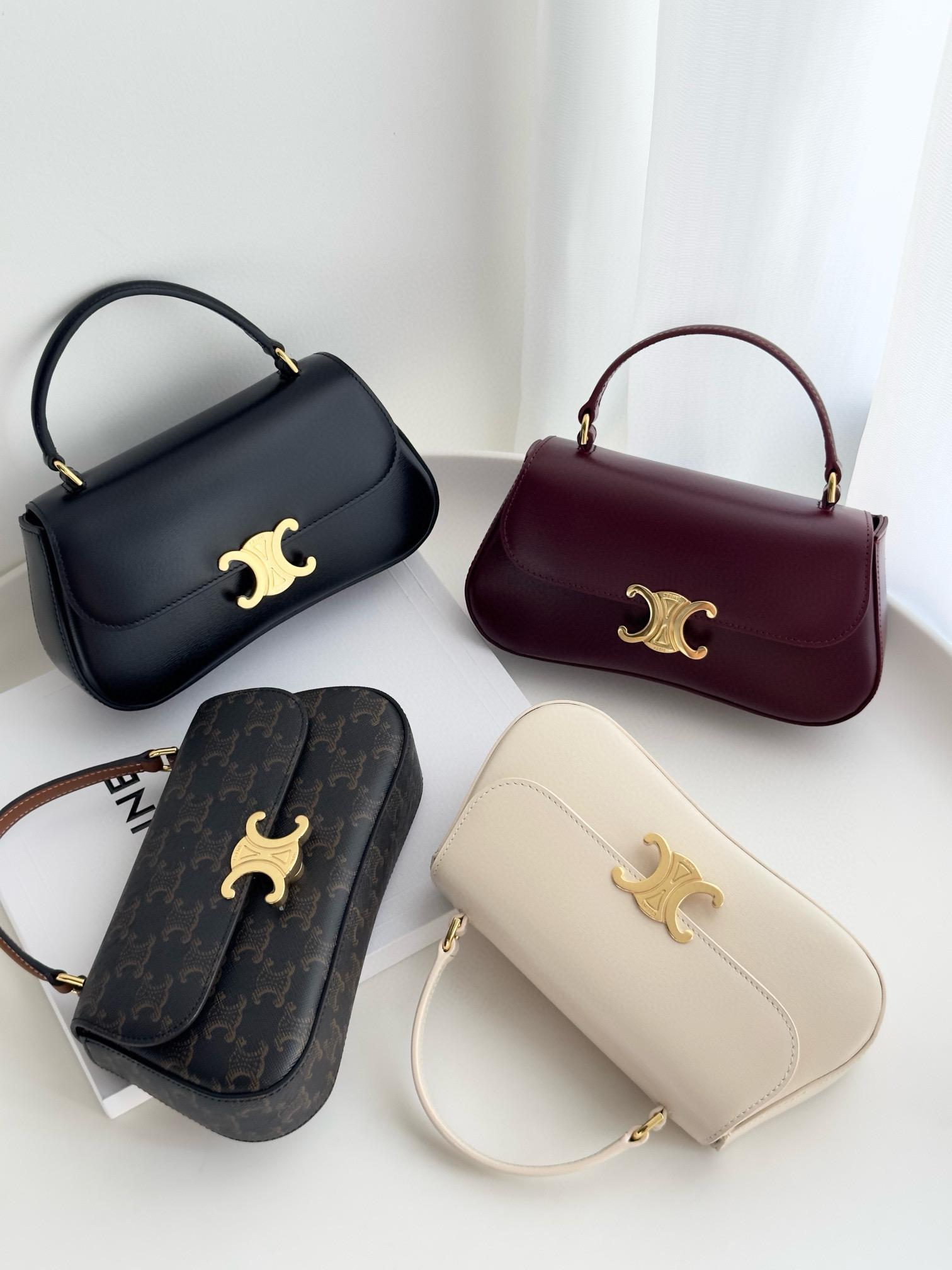 CELINE 復古風Teen Lola 手袋 四個色 可斜挎與手提 20cm