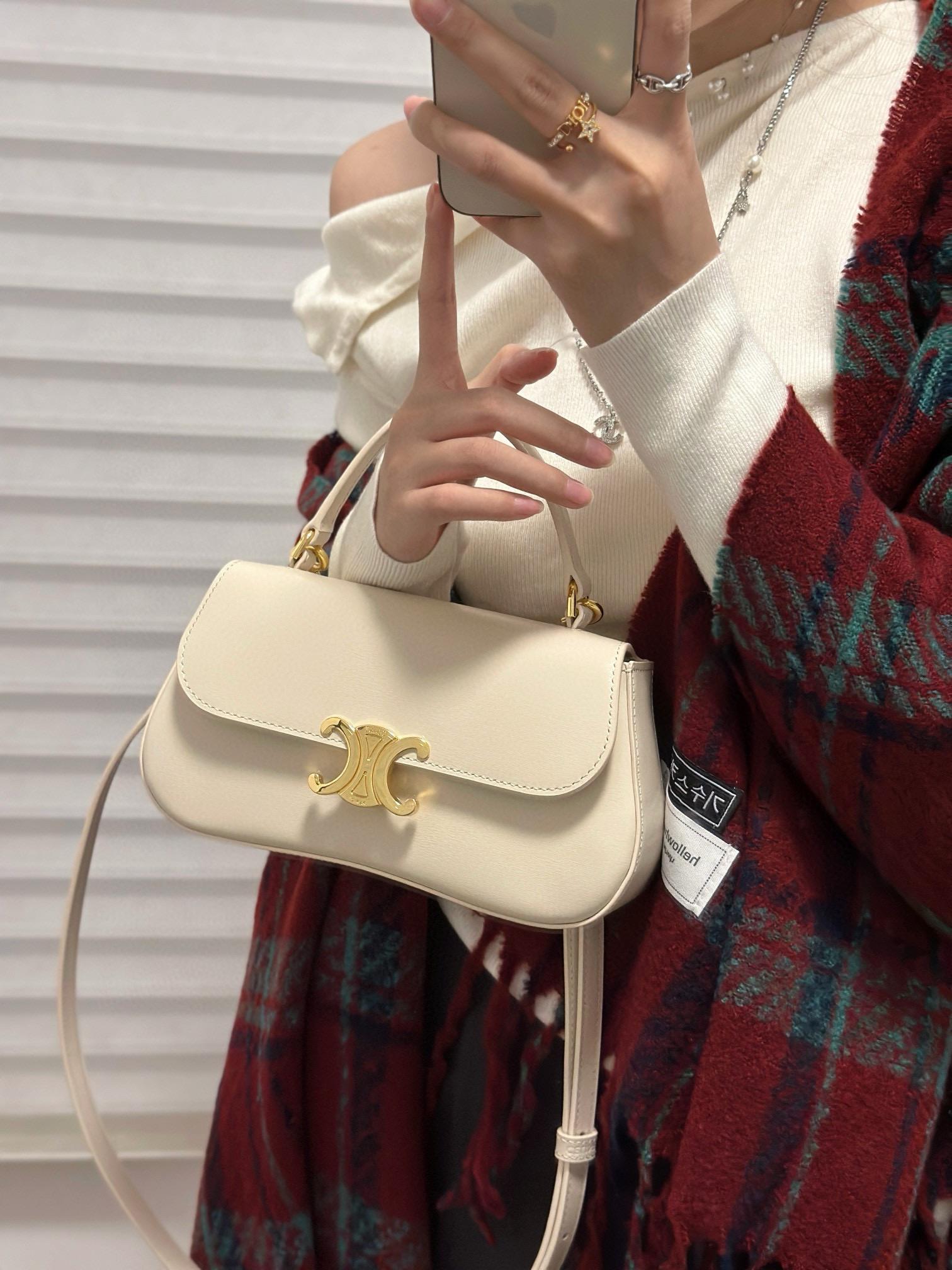 CELINE 復古風Teen Lola 手袋 四個色 可斜挎與手提 20cm