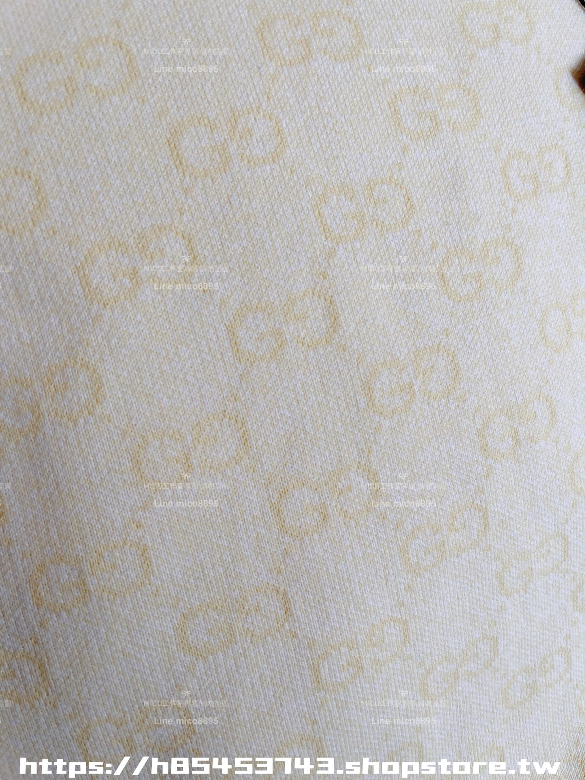 Gucci 古馳 25早春 鵝黃色暗紋提花針織背心