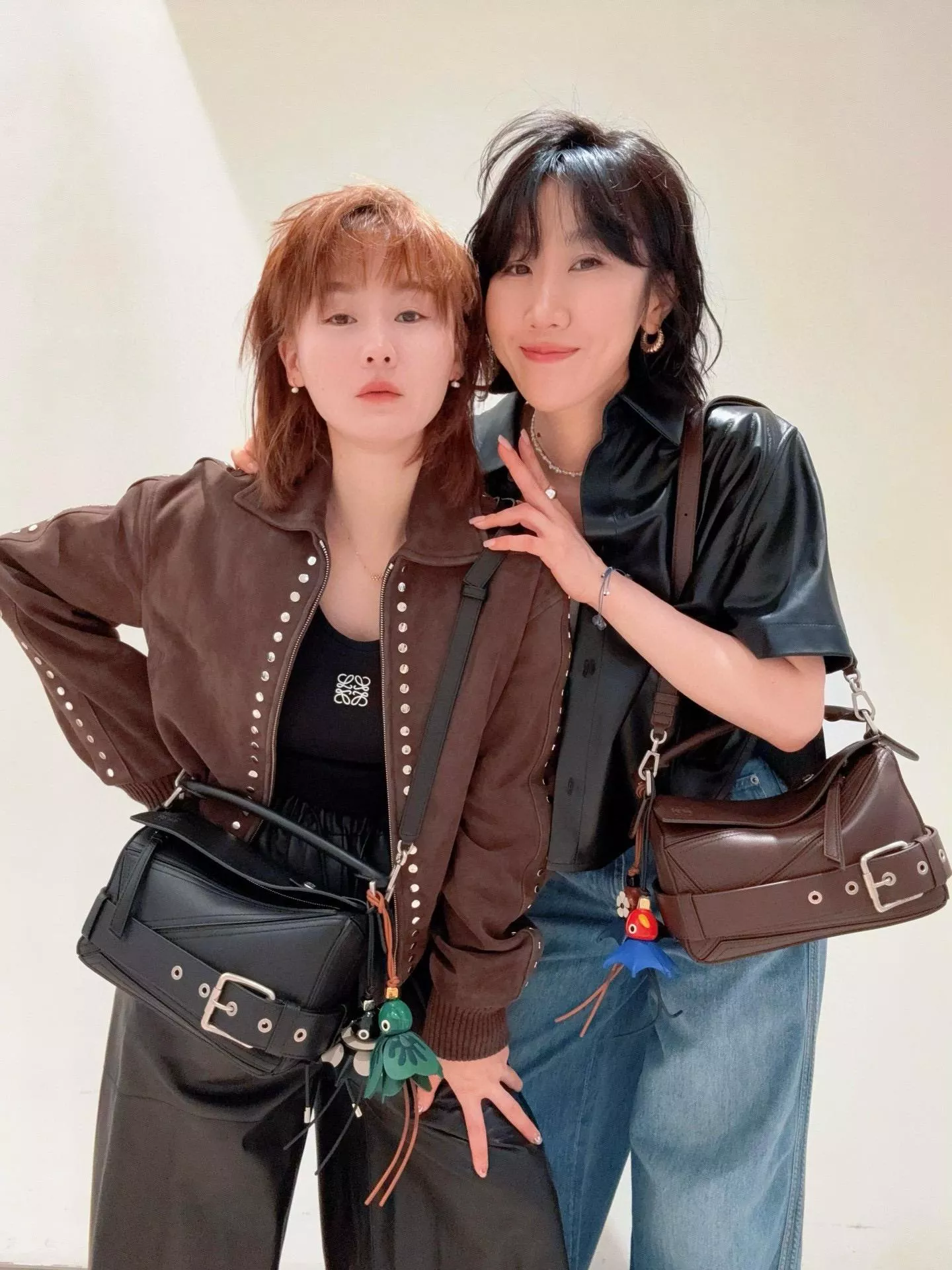 LOEWE 個性風 Small Biker Puzzle｜立體幾何包型 24cm