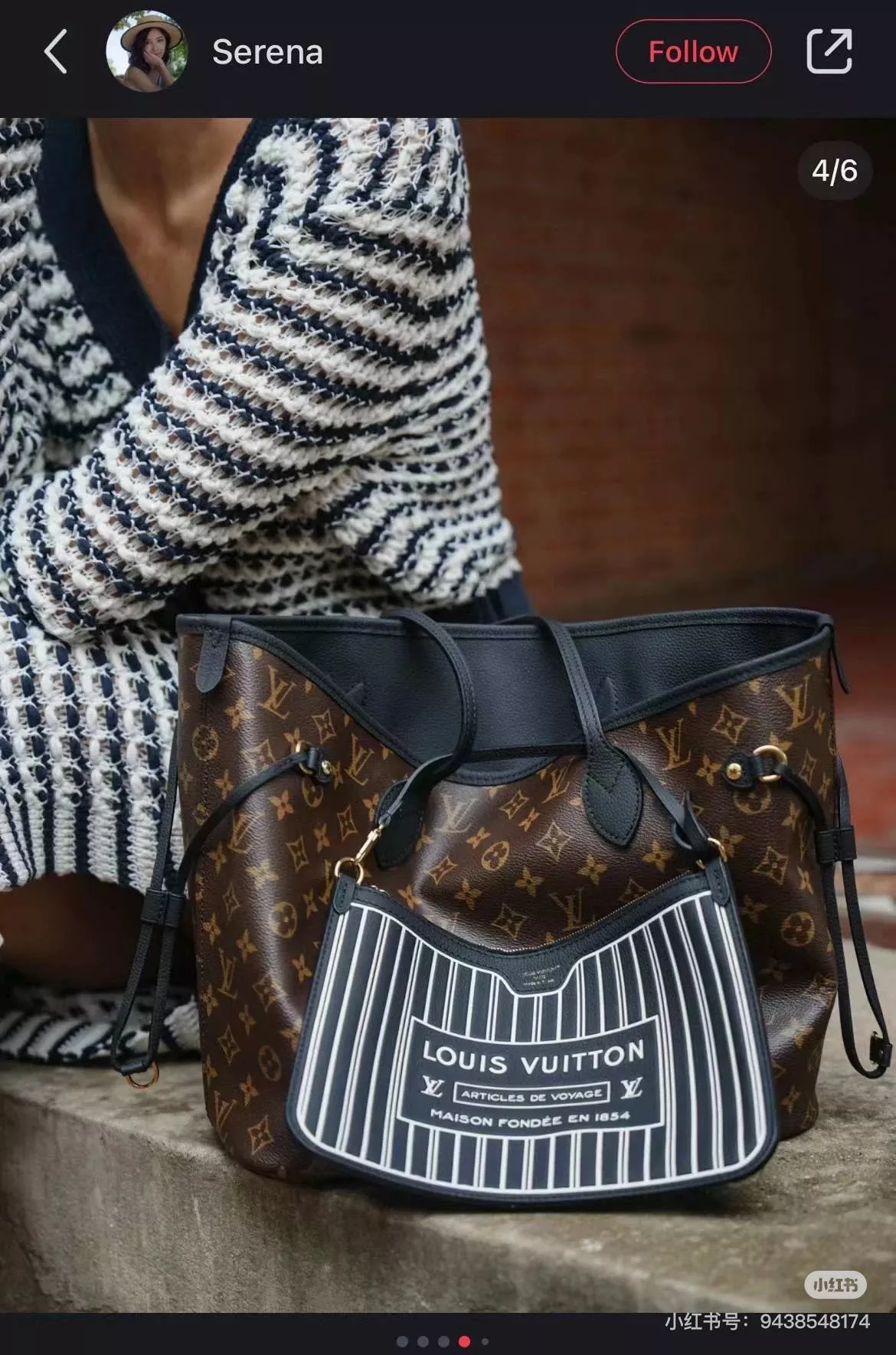 LV Neverfull 中號雙面托特包｜M12061 棕褐色・附拉鍊內袋・人氣百搭款