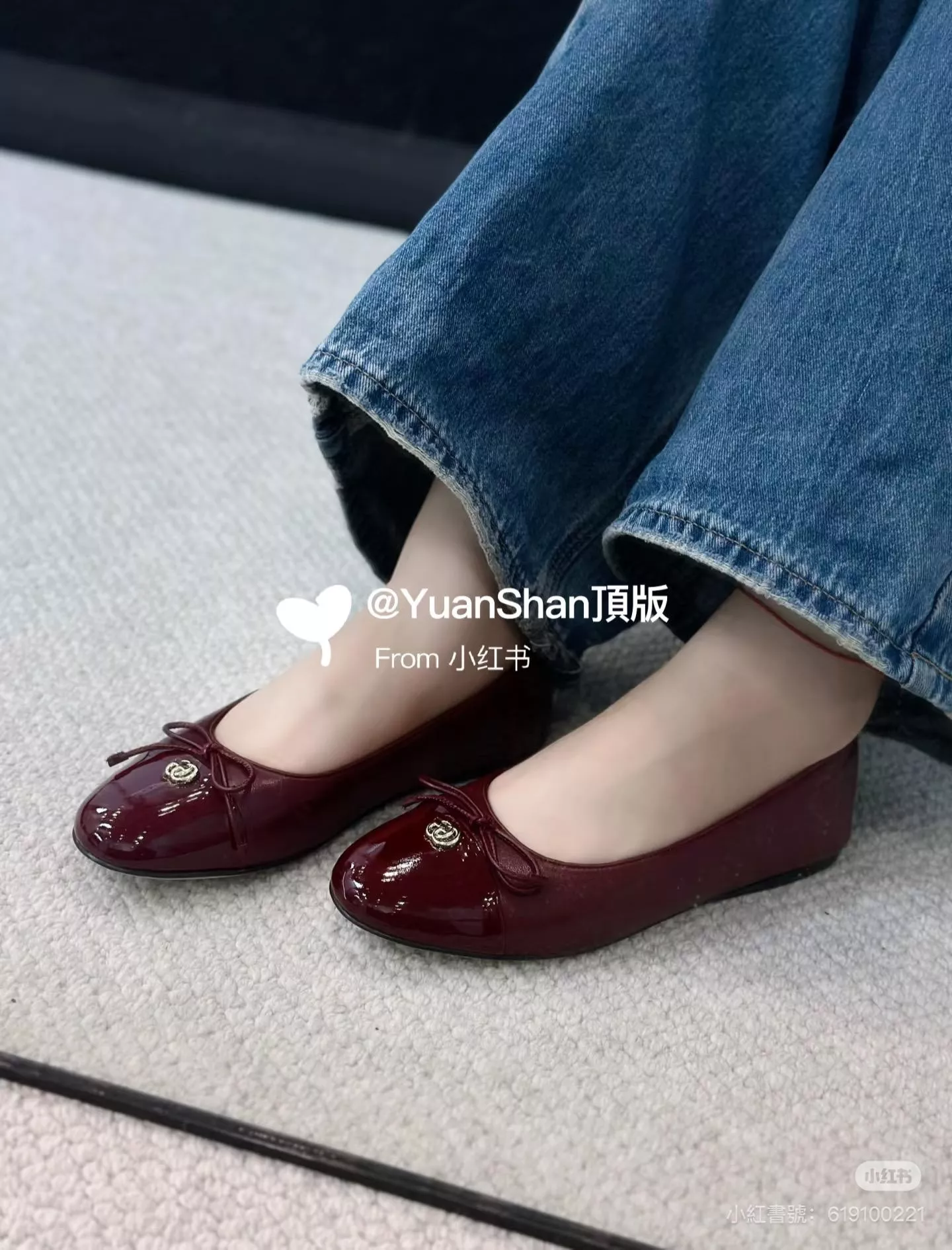 GUCCI 春夏新品｜復古芭蕾瑪莉珍鞋｜開模扣飾 羊皮版｜35-41