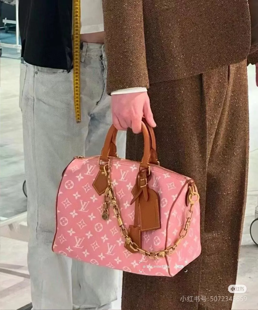 M13914 糖果粉 Speedy P9 Bandoulière 30 枕頭包