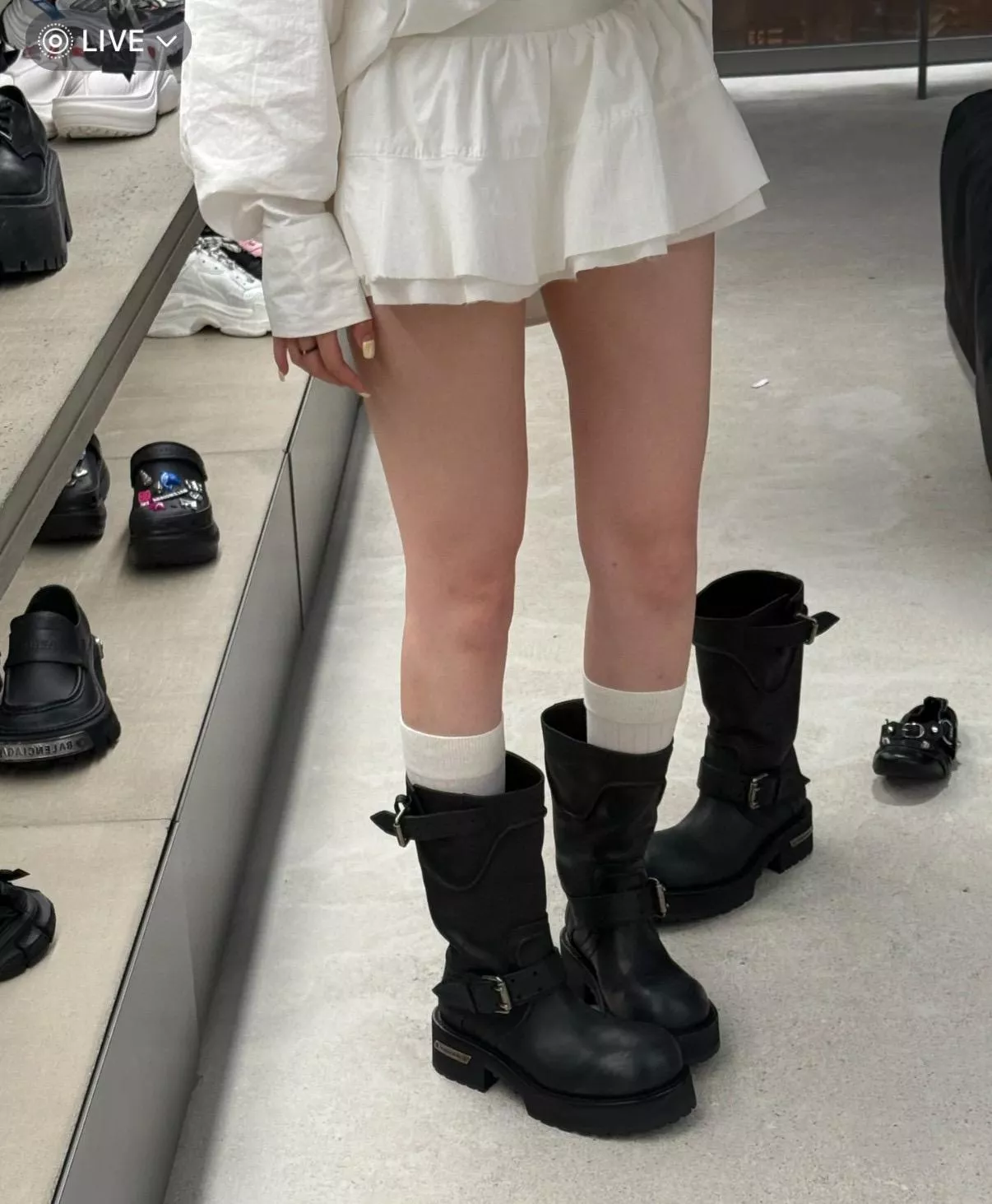 Balenciaga 黑色 Venom Boots 毒液靴 暗黑機能風 厚底馬丁中筒靴 男女款 35-46