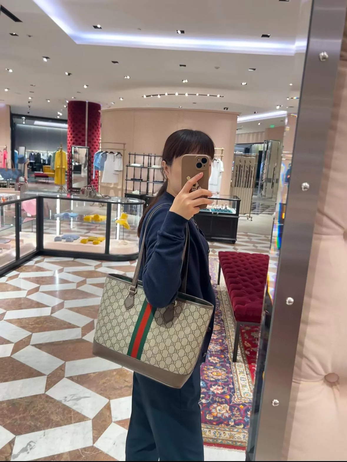 Gucci Ophidia 托特包 百搭實用款 31cm 836849