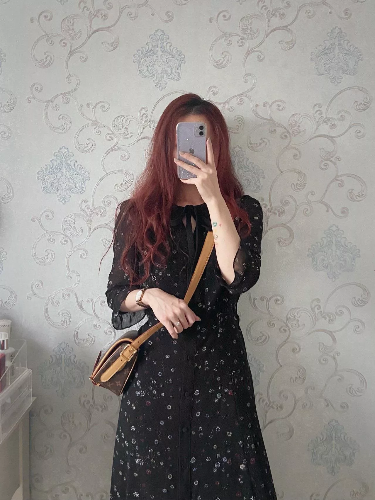 【Tambourin 馬鞍包】M44860／經典Monogram芯片版