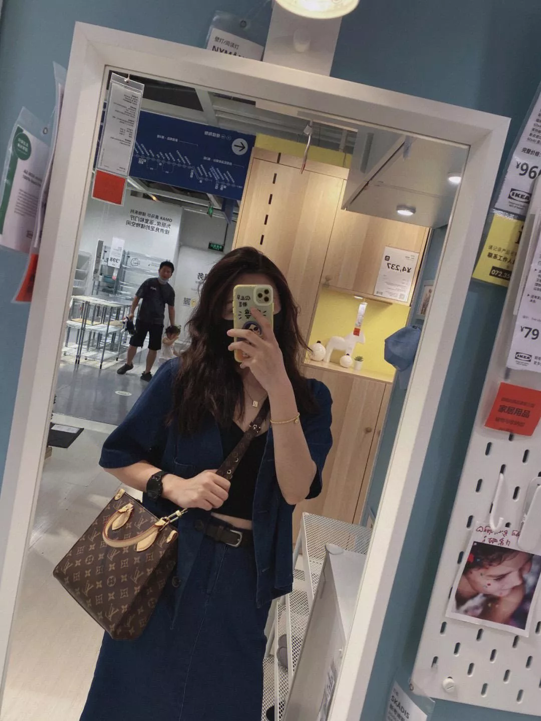 【SAC PLAT BB 小號手袋】M45847／Monogram 老花帆布芯片版