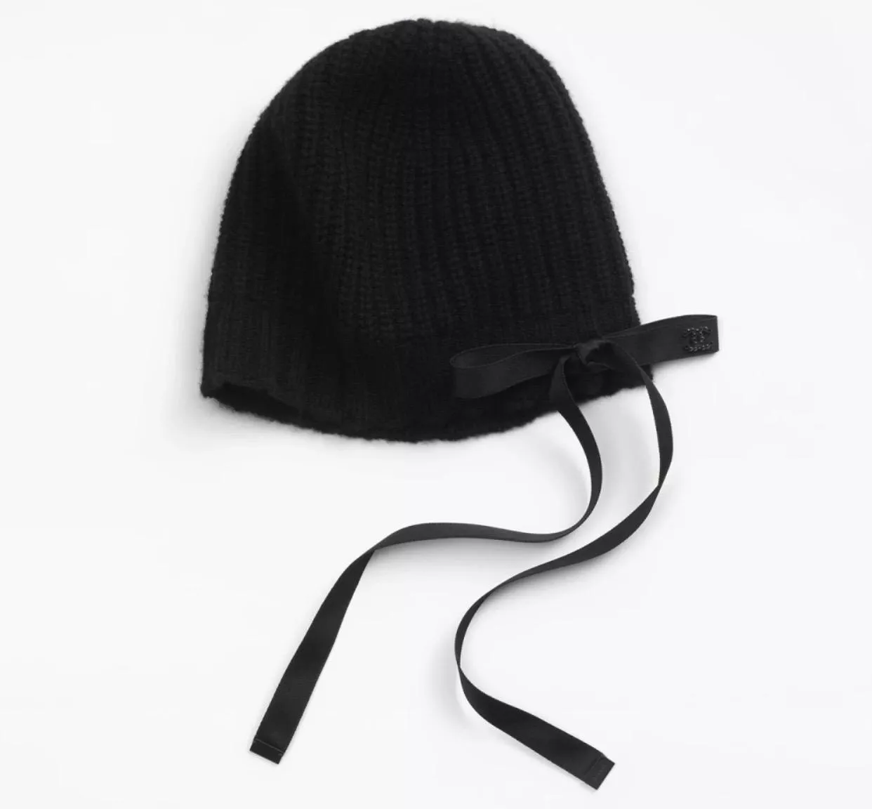 蝴蝶結針織羊絨冷帽・Jinnie 同款｜冬季百搭款