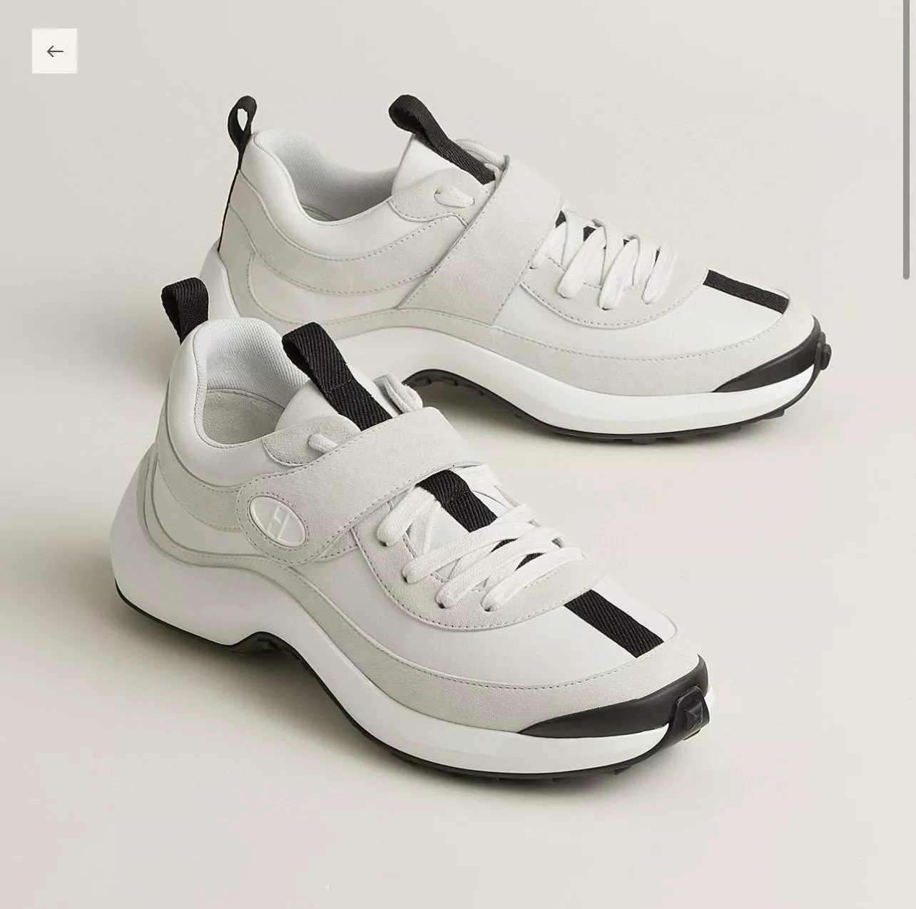 Hermès｜Hermès｜Loop 厚底運動鞋（搭扣設計／型號經典款）