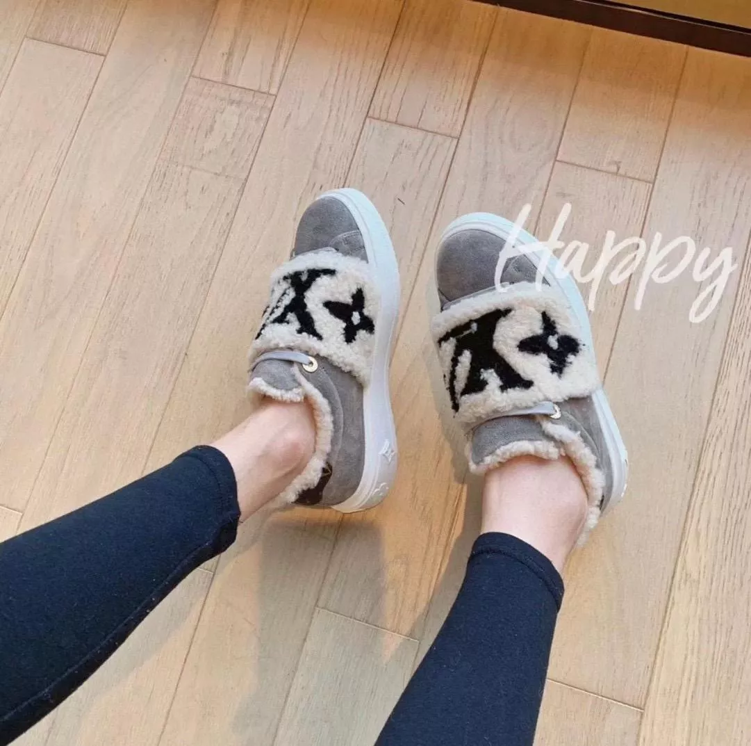 秋冬限定款｜Time Out 系列羊羔毛休閒鞋（羊毛皮毛一體款）