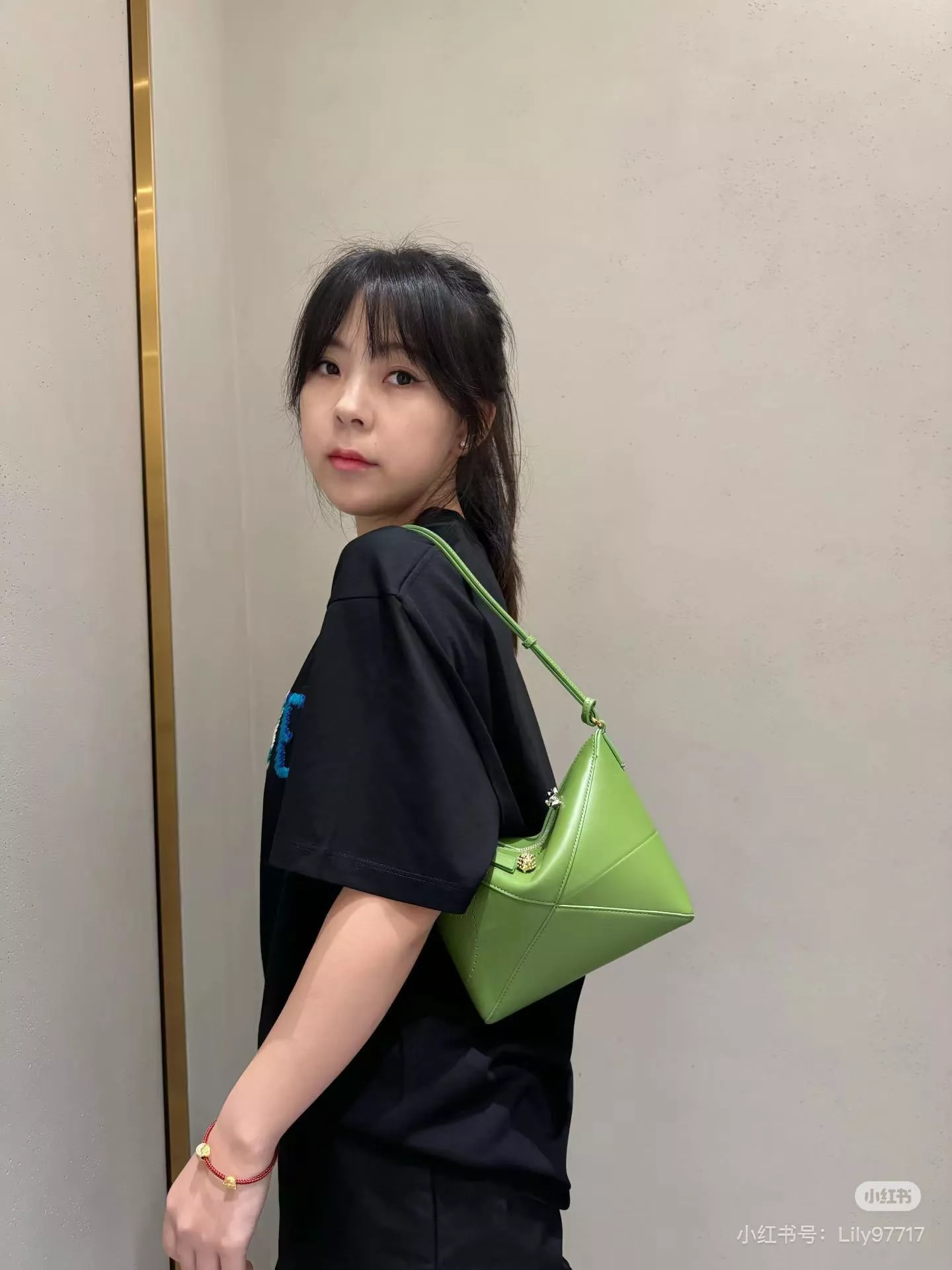 LOEWE｜限定款 刺蝟款 Puzzle Fold Pouch 手袋 23cm