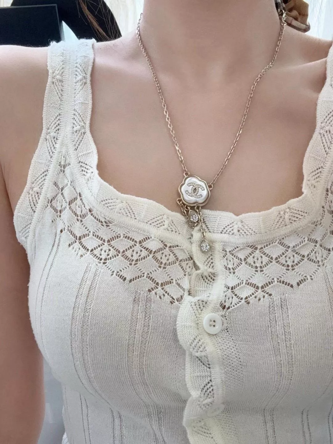 25A感手工系列✨【雲朵珍珠墜鏈｜氣質百搭項鍊】