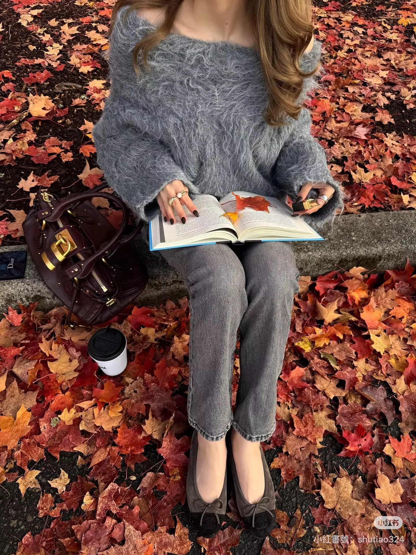 25s 秋冬新色 咖色拼黑色｜芭蕾舞鞋｜羊反絨平底鞋｜法式百搭女鞋｜35–41