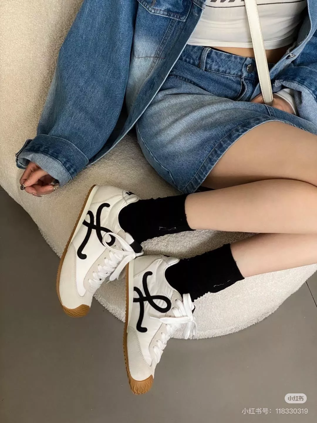 Loewe 早春 芭蕾舞運動鞋 白色 Ballet Sneaker｜女35–40 男39–44