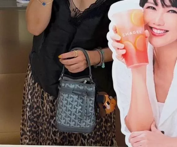 Goyard 灰色 Petit Flot Mini｜迷你水桶包・手提斜背兩用 18cm