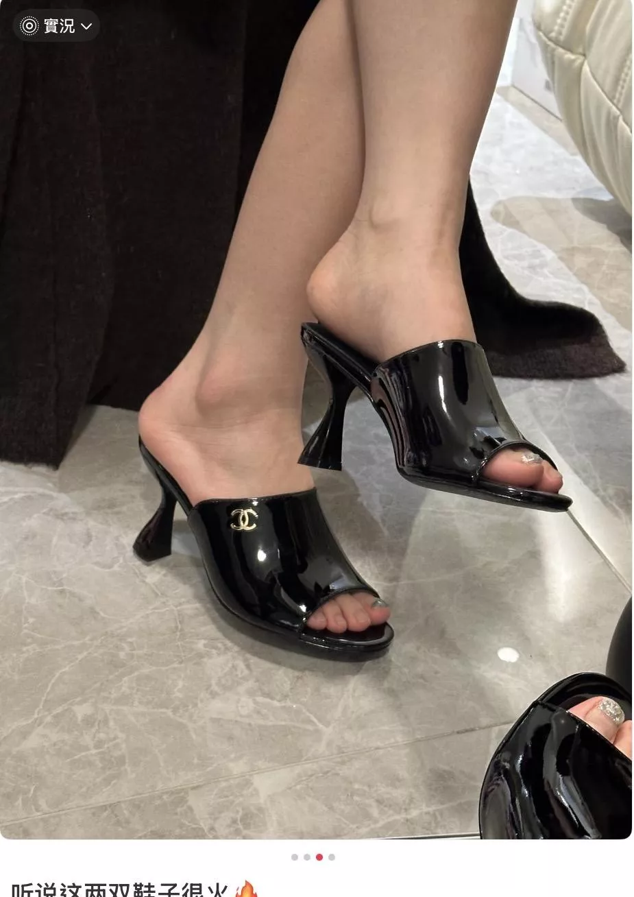 26C 無鑽款 酒杯跟穆勒高跟鞋｜9CM 高跟涼鞋/拖鞋｜晚宴高跟鞋｜35-41