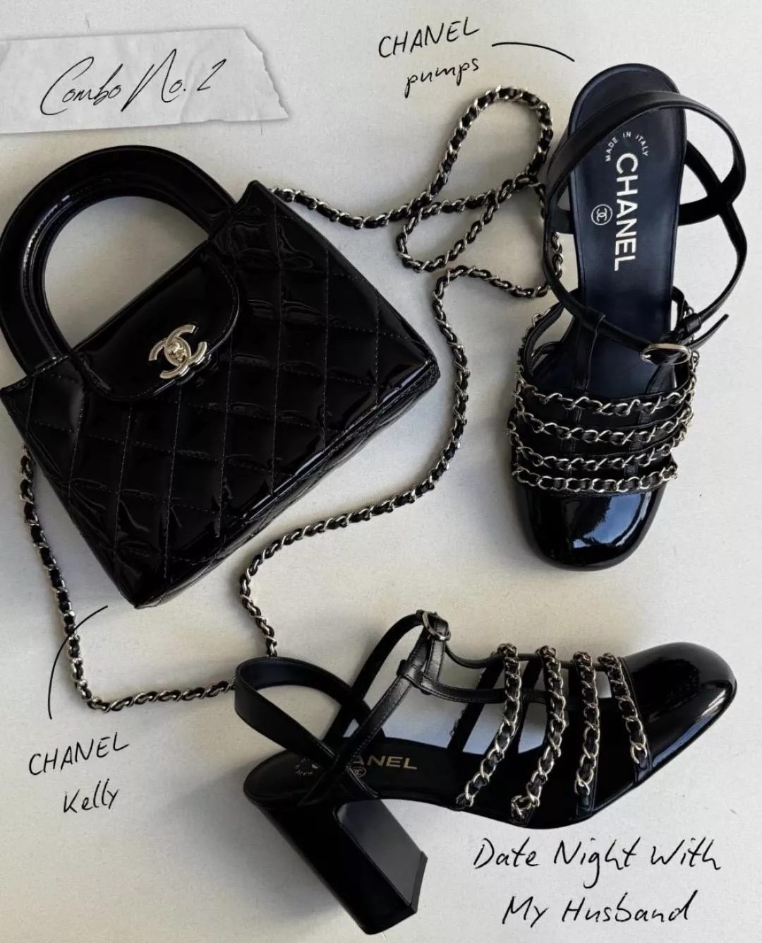 26C 黑色羅馬鏈條粗跟涼鞋｜包頭後空高跟鞋｜9CM 粗跟涼鞋｜35-41