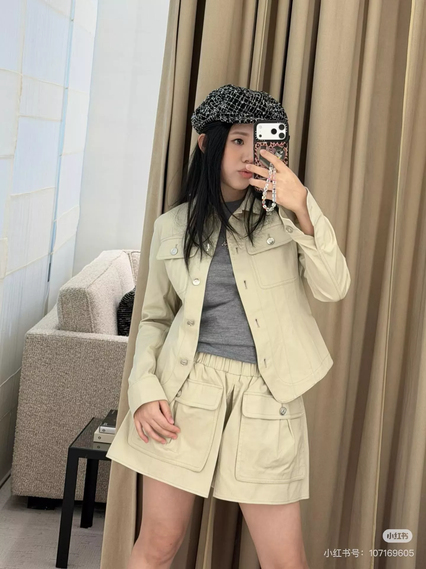 Chanel 經典翻領短版外套＋口袋裙褲套裝｜俐落休閒設計｜36-40