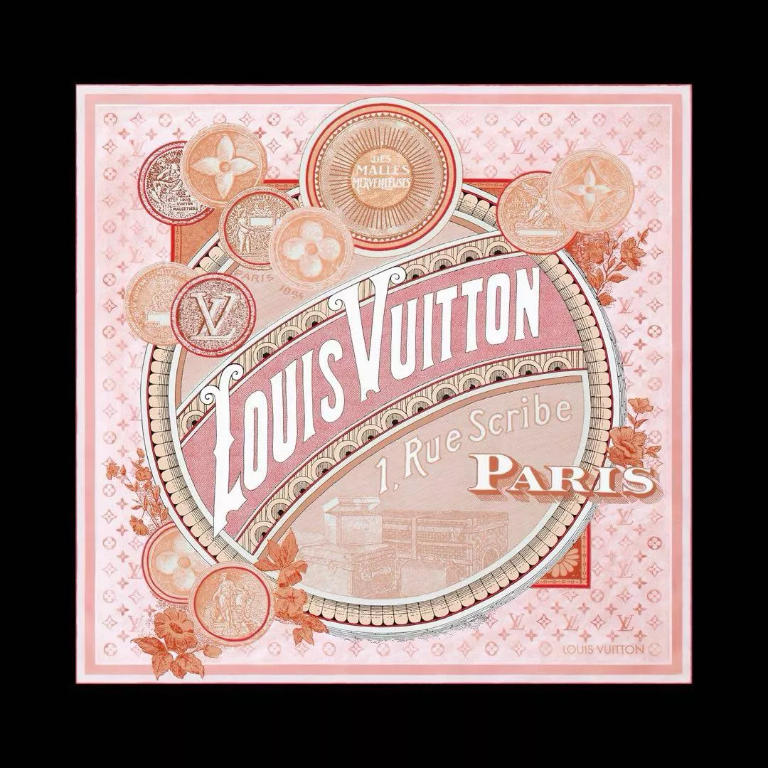 Malles Merveilleuses 真絲方巾｜桑蠶絲90方巾｜旅行圖案