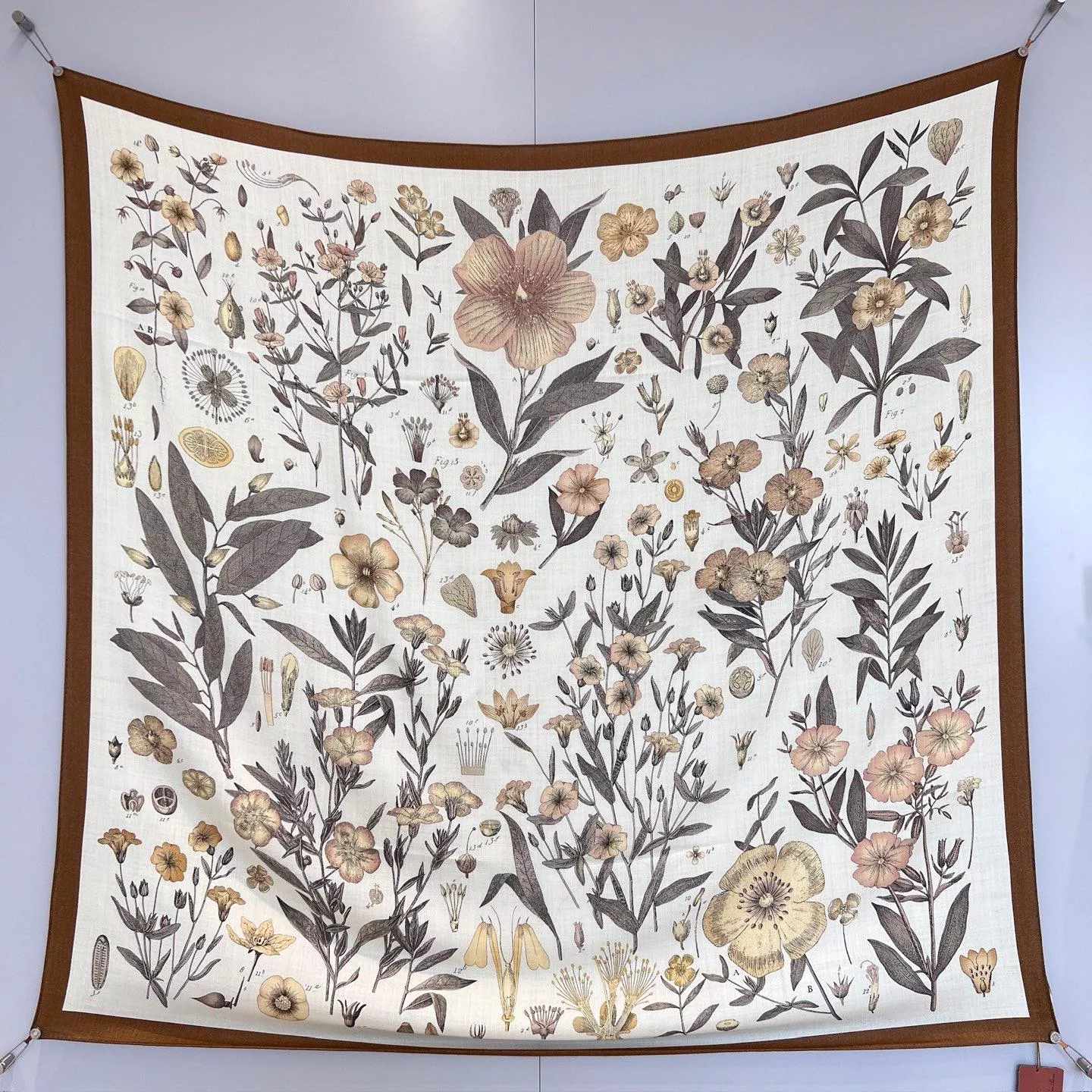 Cardo Veneziano （美拉德色）羊絨披肩｜100%羊絨方巾 圍巾｜140×140c