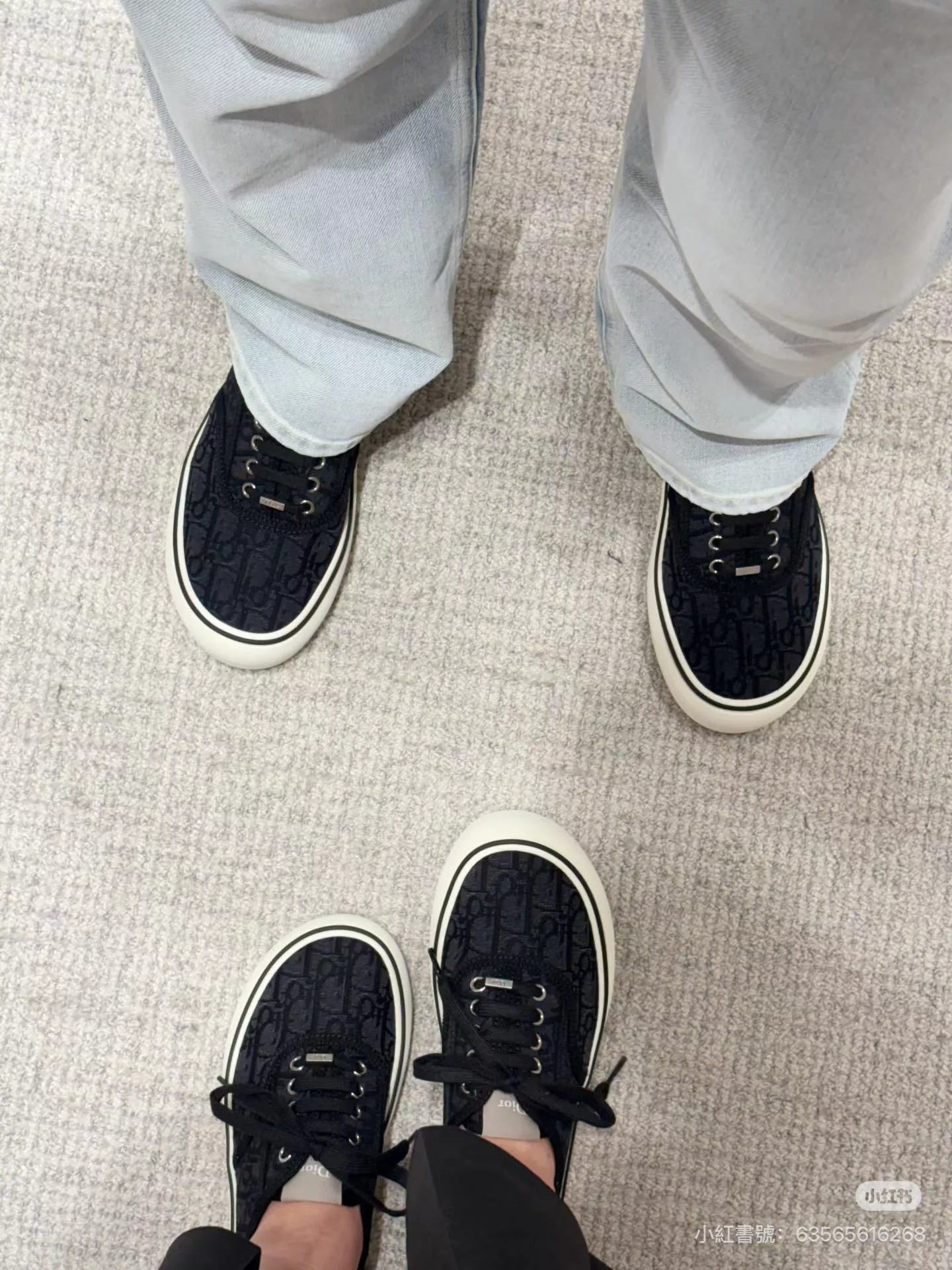 Saltwind 復古帆布運動鞋｜全黑款 Oblique 緹花｜3.5cm厚底｜35–40