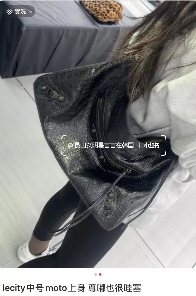 黑色 City Moto 大號機車包｜可放14吋筆電・通勤款・高容量實用款