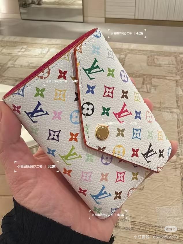 M28387 新款 LV x TM Victorine 錢包 白三彩