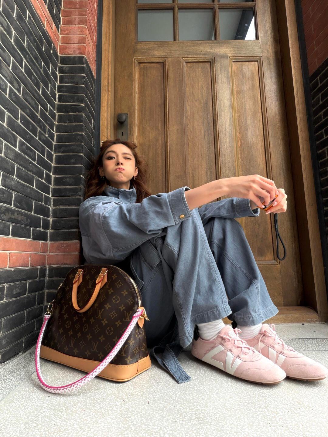 LOUIS VUITTON 26S Flight Mode 牛仔繫帶工裝長褲｜36／38／40