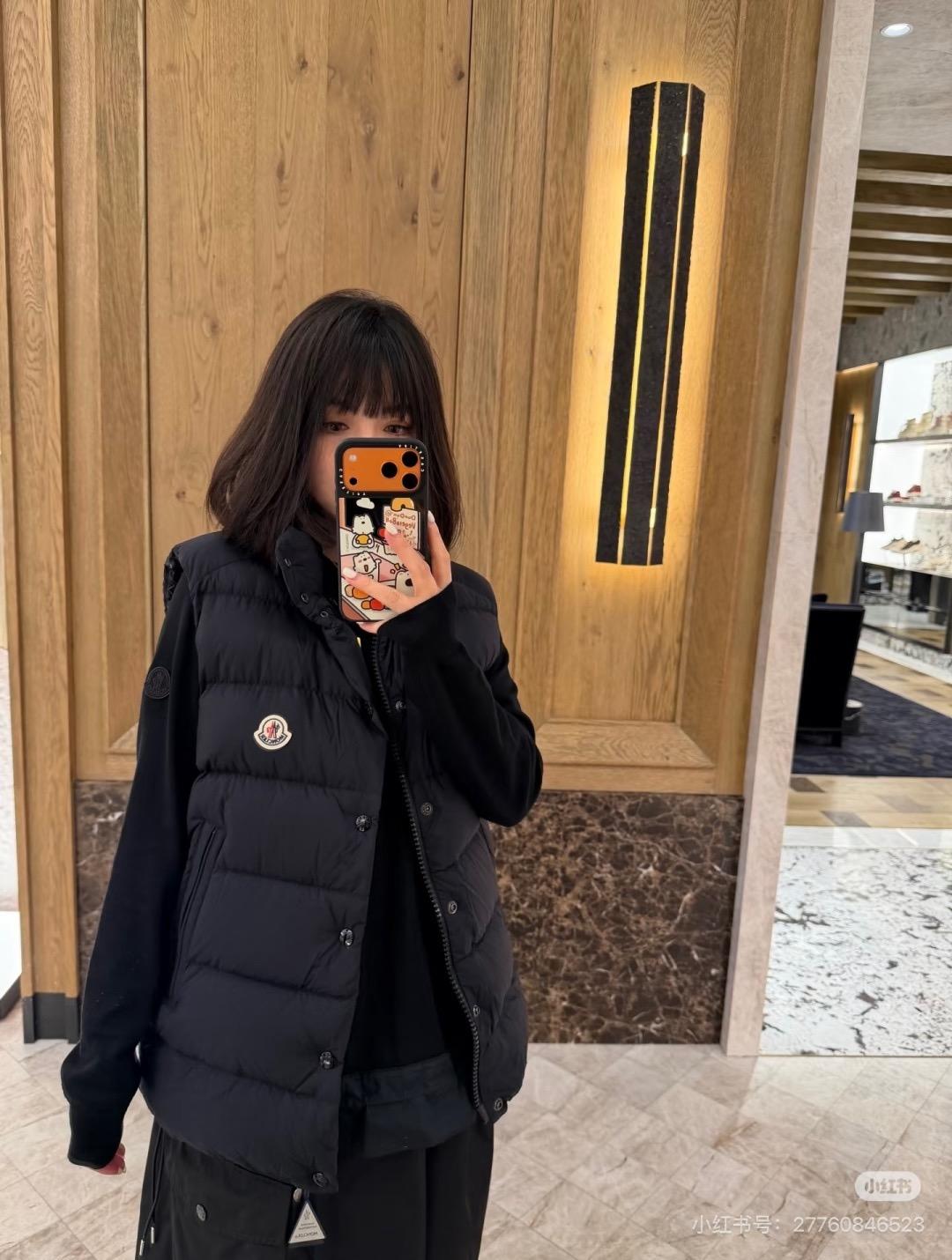 MONCLER 黑色 Tibb 經典羽絨背心｜1／2／3／4／5