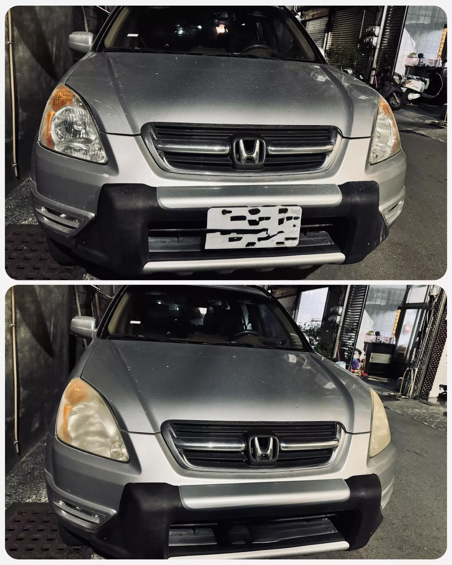 燕巢休旅車泛黃拋光