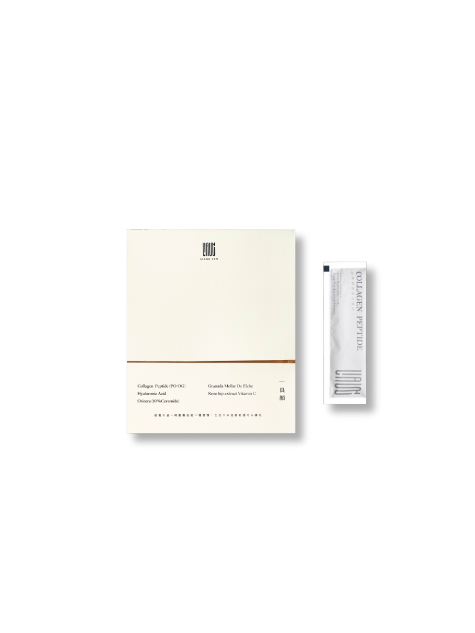 LIANGYAN良顏 膠原蛋白胜肽PO'OG一盒30包入/一包6.5g
